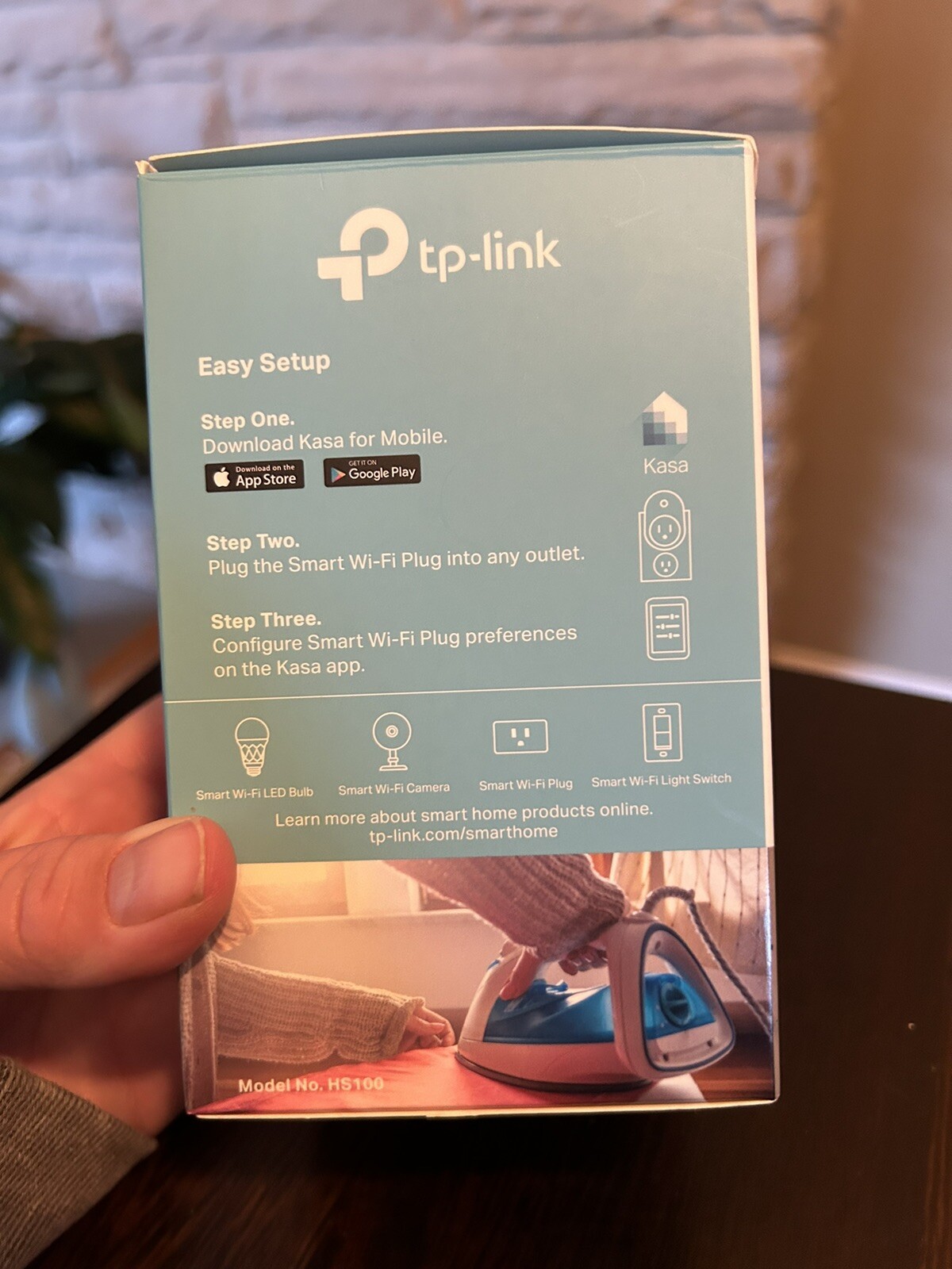 TP-Link Smart Wi-Fi Plug HS100 Alexa Google Smart Plug remote/schedule/away mode