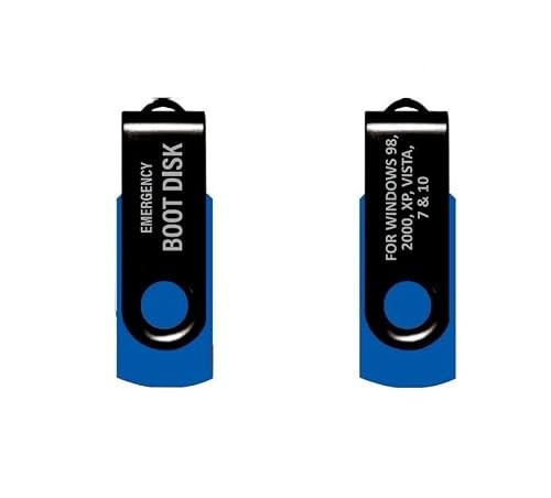 Compatible with Windows Emergency Boot USB for 98 2000 XP Vista 7 10 PC Repair