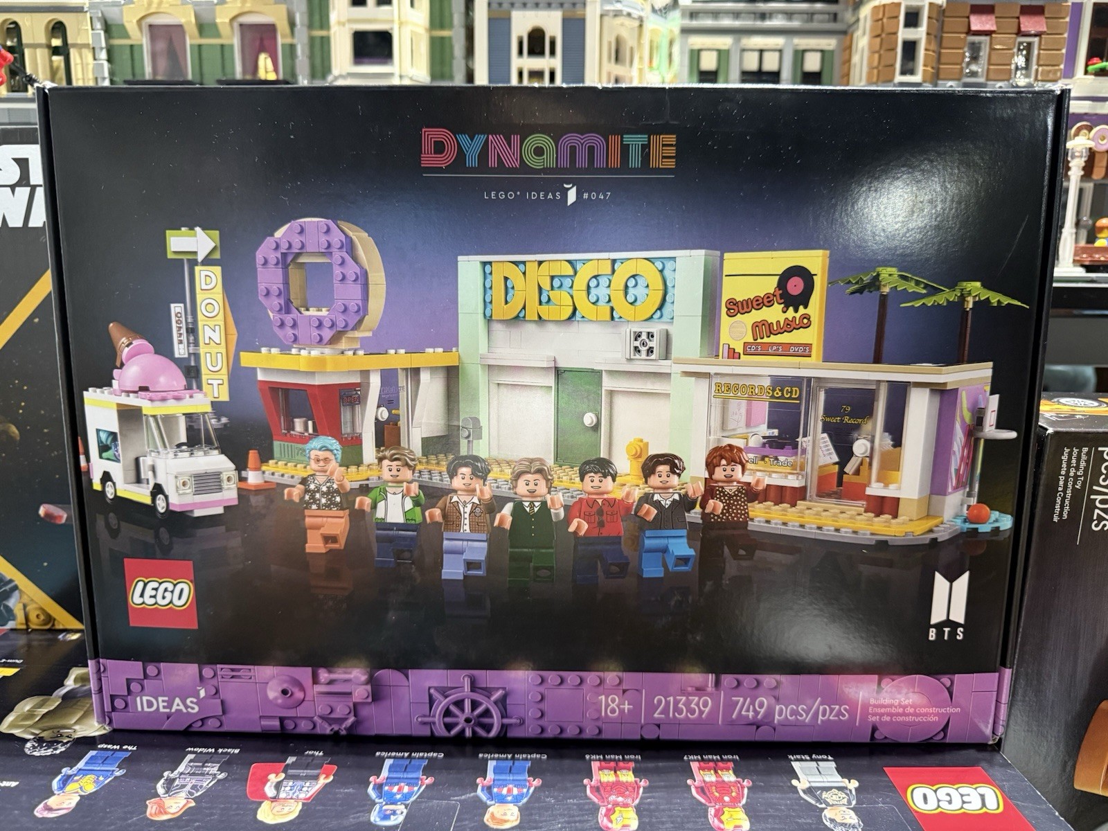 LEGO BTS Dynamite Set Kpop Disco 21339 Sealed Box FREE SHIPPING