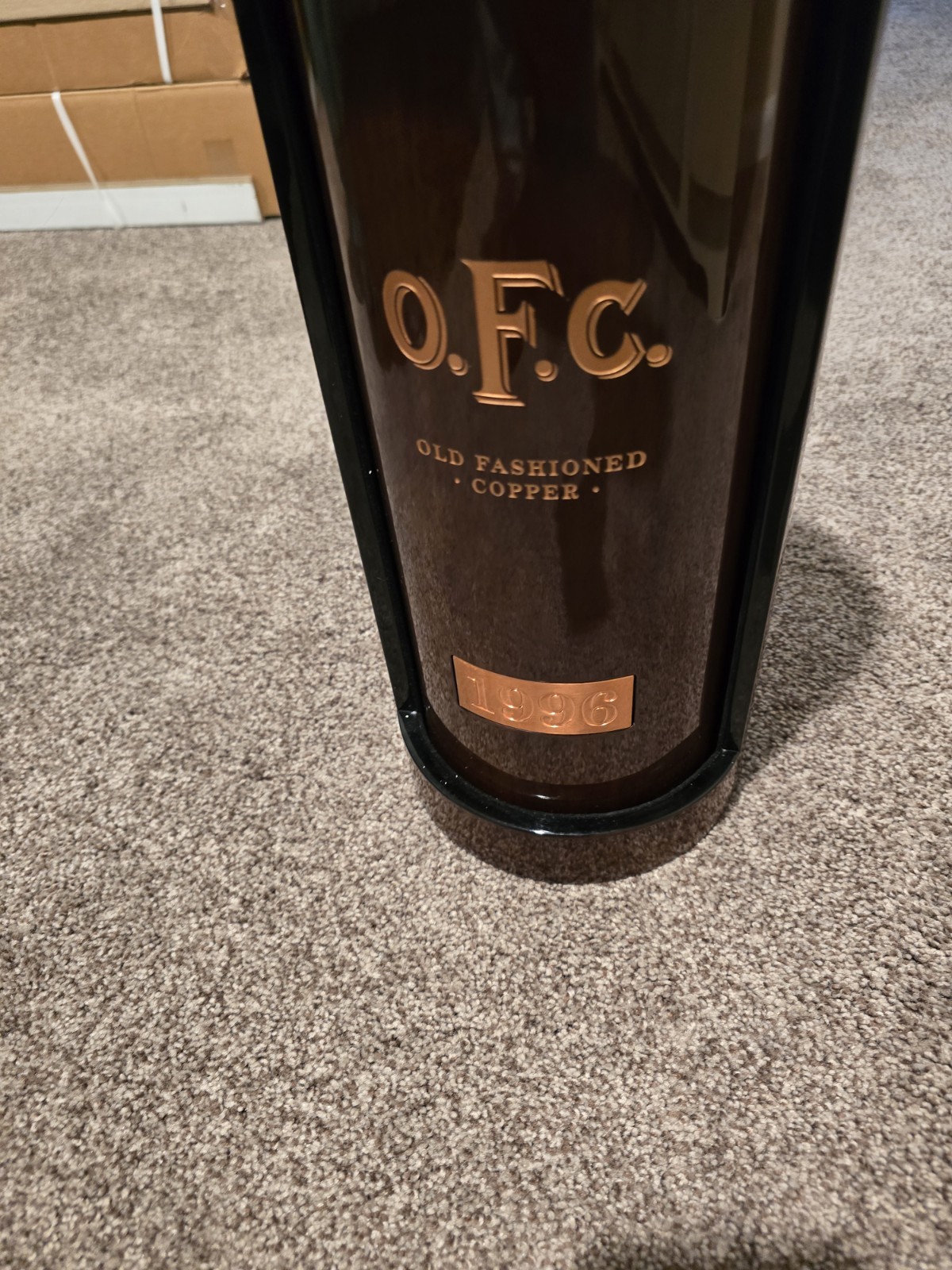 O.F.C 1996 (Old Fashioned Copper) Empty Wood Case read listing