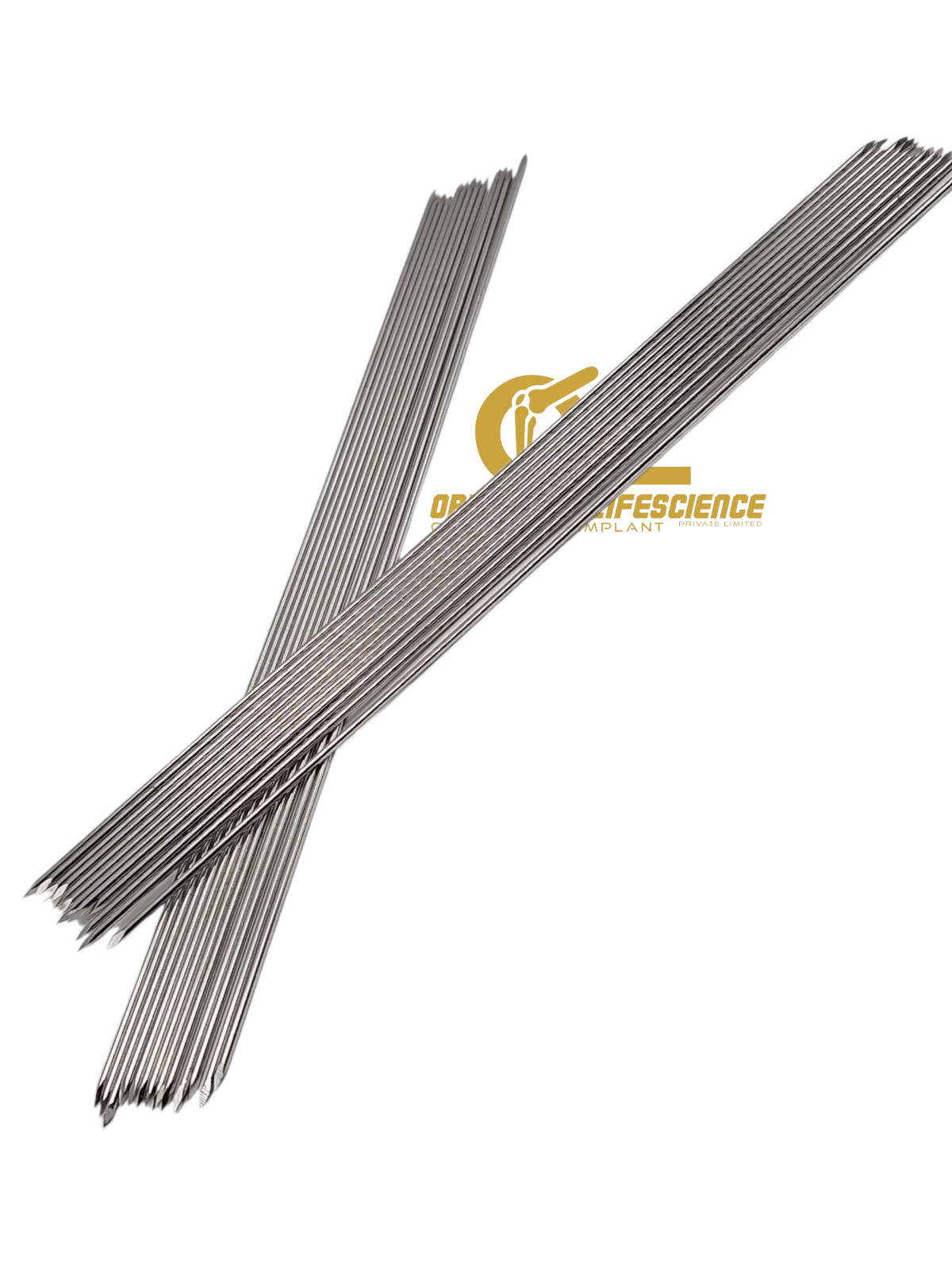 Double Ended K,Wires Orthopedic Kirschner Wire Box 100 pcs