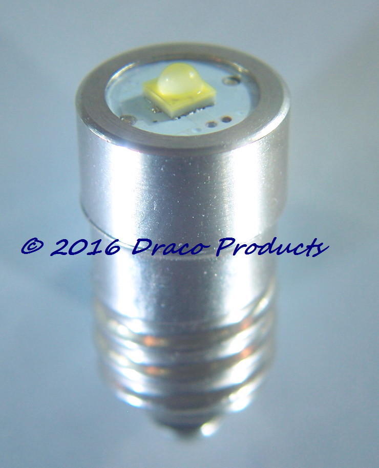 1.0W - LED Upgrade E10 Bulb boost dc/dc for (1 to 6) Cell Flashlight 0.31A 1-9V