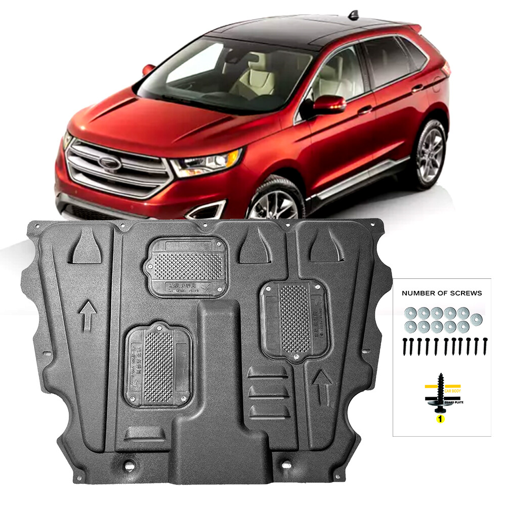 For Ford Edge 2015-2023 Auto Under Engine Cover Guard Mudguard Black