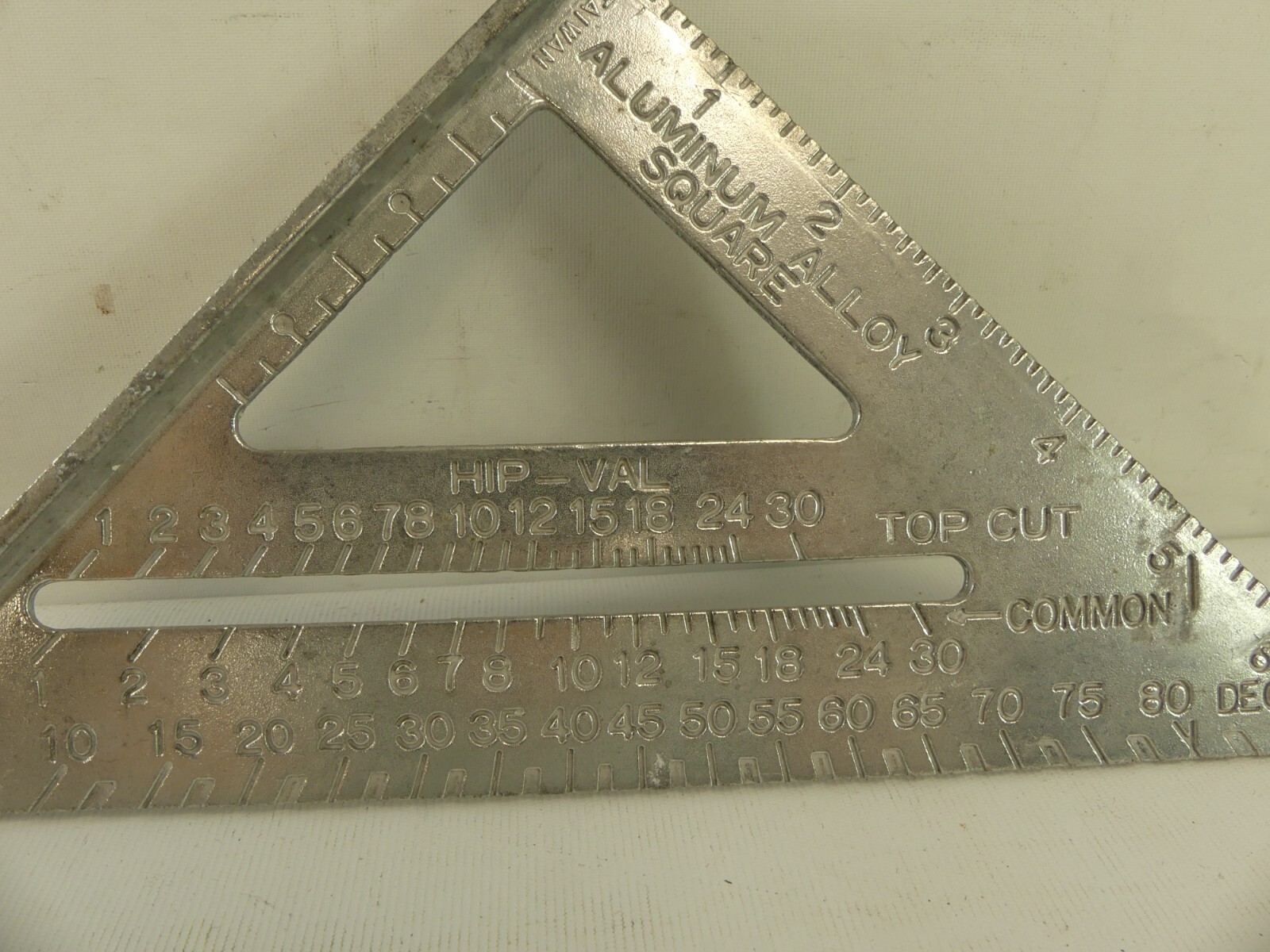 (RefJOH41) Technical drawing tools slide rule compass set square