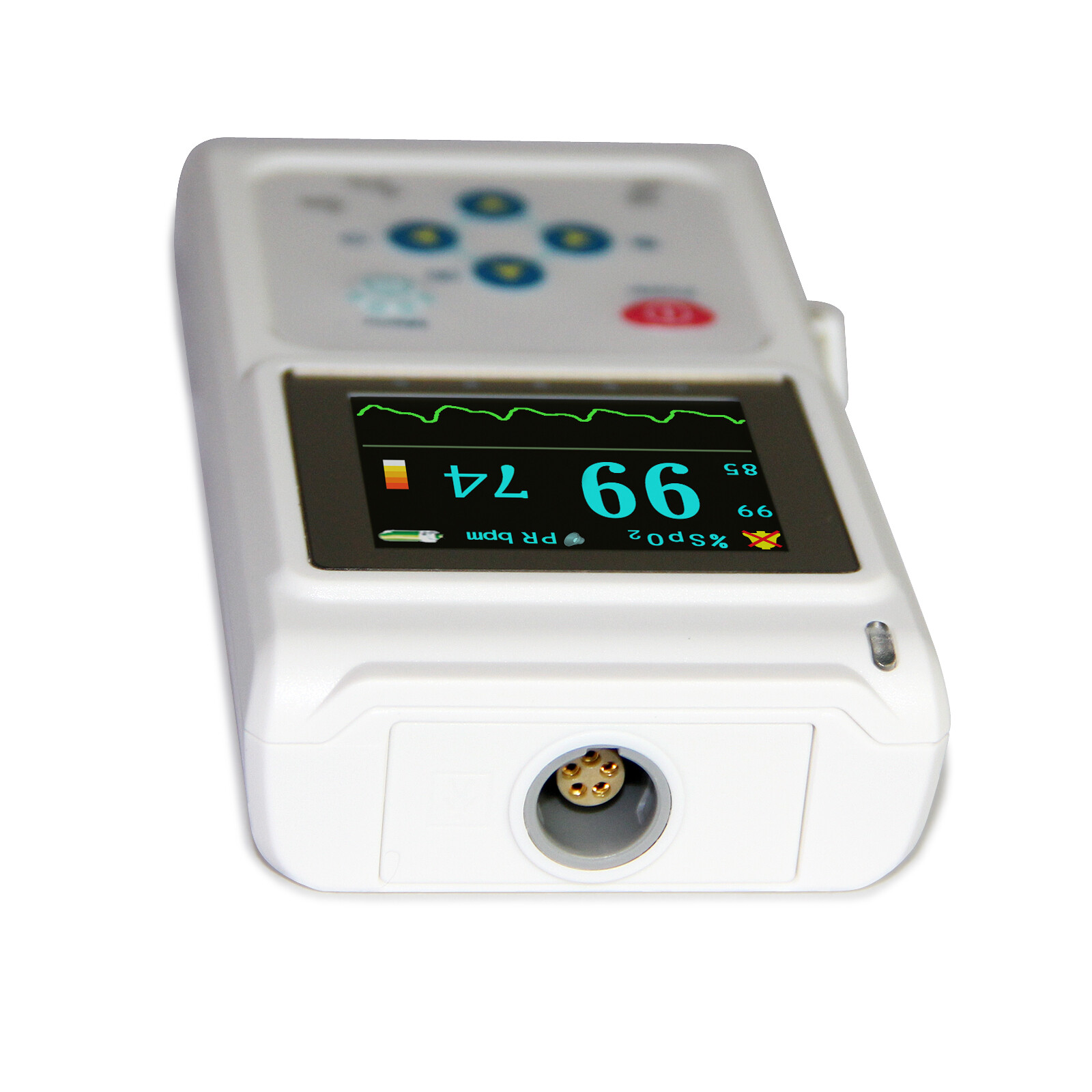 CONTEC CMS60D-VET Veterinary use with Ear/Tongue Probe,PC Software,color screen
