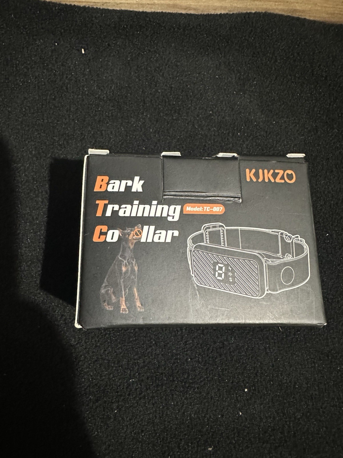 BARK TRAINING COLLAR , NIB, KJKZO MODEL TC-0007