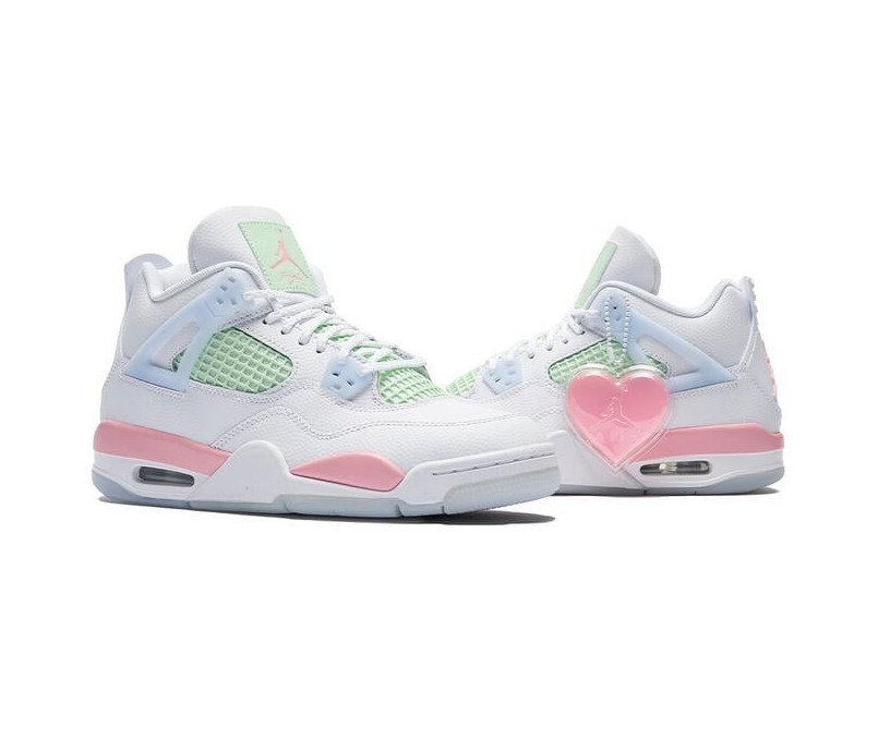 Nike Air Jordan 4 Retro Valentine's Day IB7068-100 GS & Women's Size New