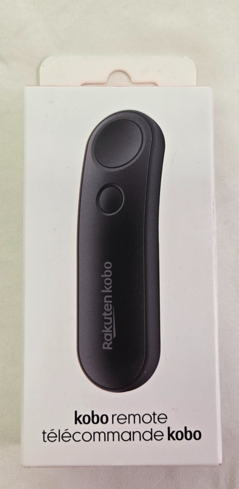 Kobo Remote Black N257-AC-BK-U-PL Bluetooth Tablet Page Remote Controller NEW