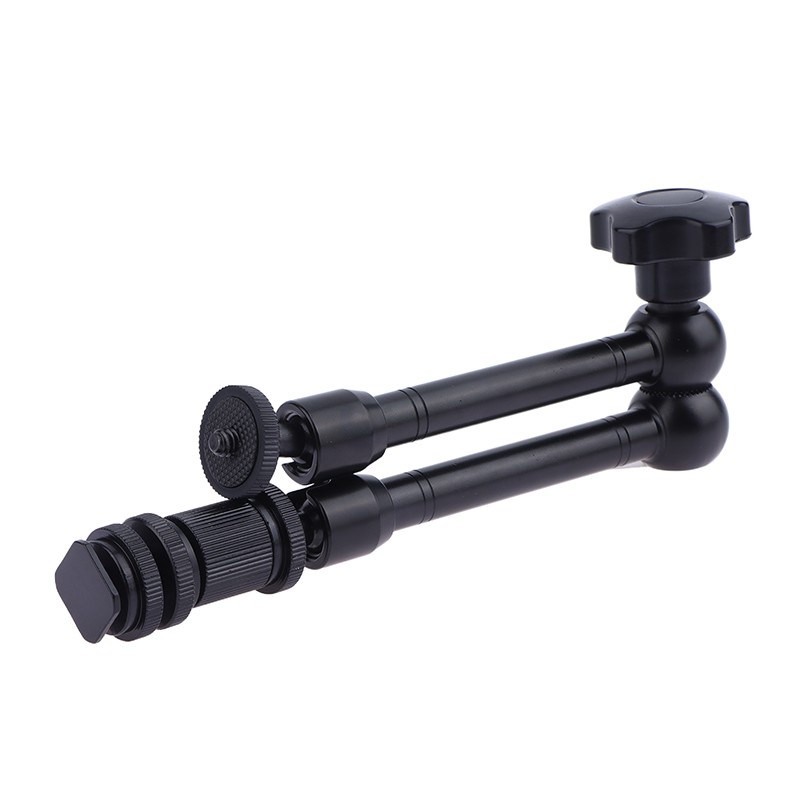 11 Inch Adjustable Friction Articulating Magic Arm +Clamp For Camera LCD Monitor