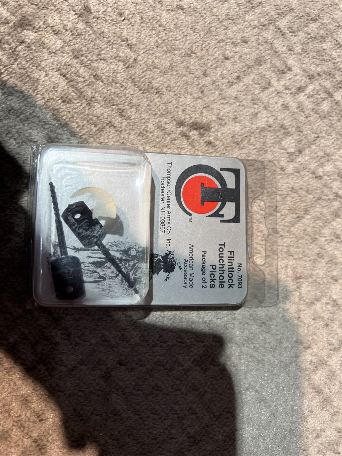 Thompson Center 7093 Flintlock Touchhole Picks 1ea Pk of 2 For Muzzleloader-NEW