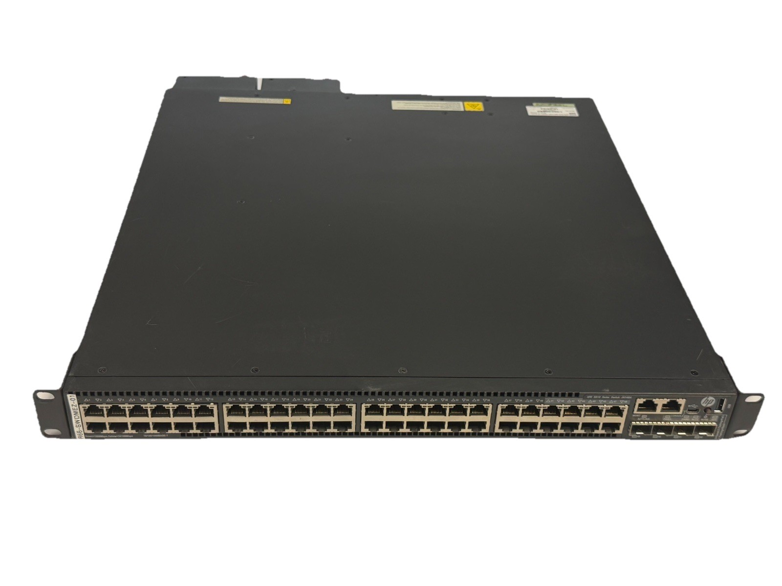 HPE 5510 48G POE+ 4SFP+ HI Switch JH148A 48 Port FlexNetwork W/ PSR1110-56 1110W