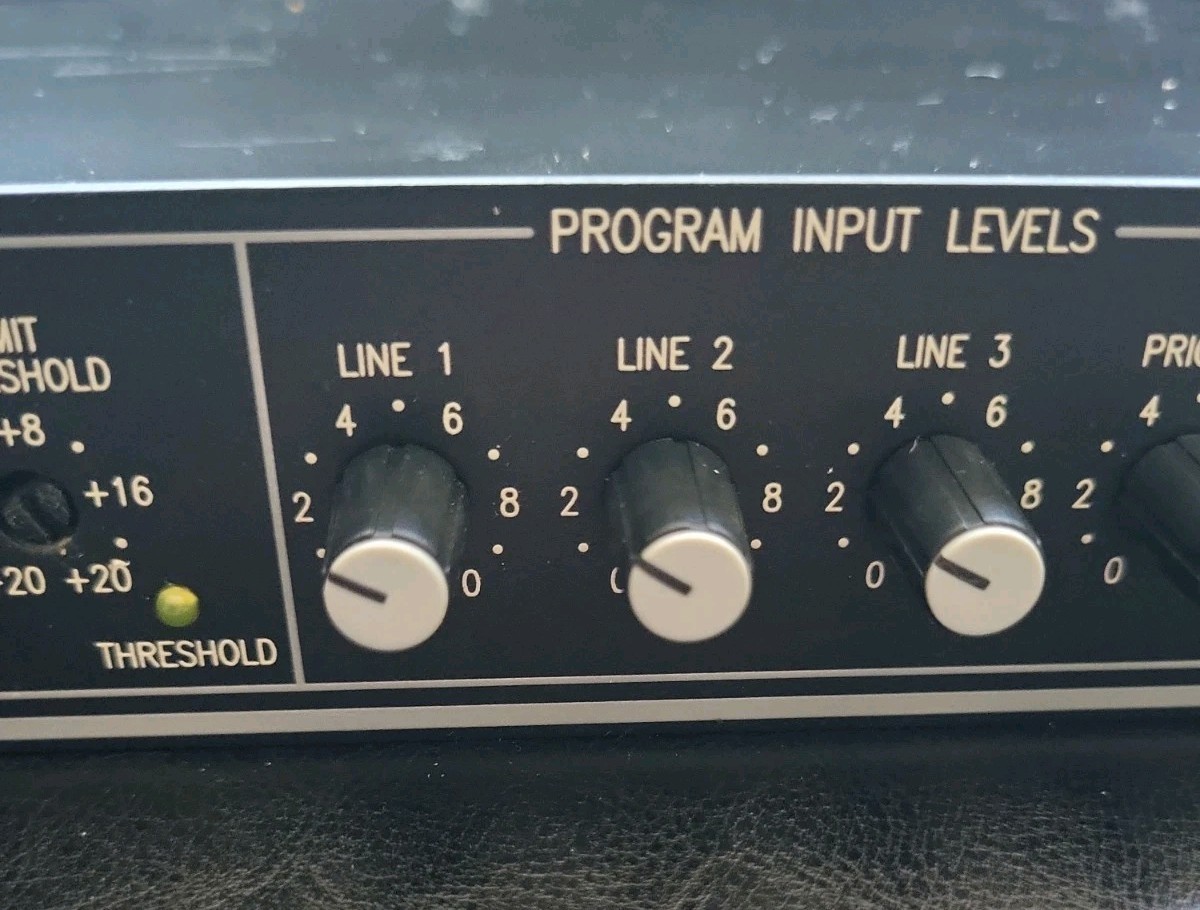 Rane CP 52 Commercial Processor - Untested No Power Supply