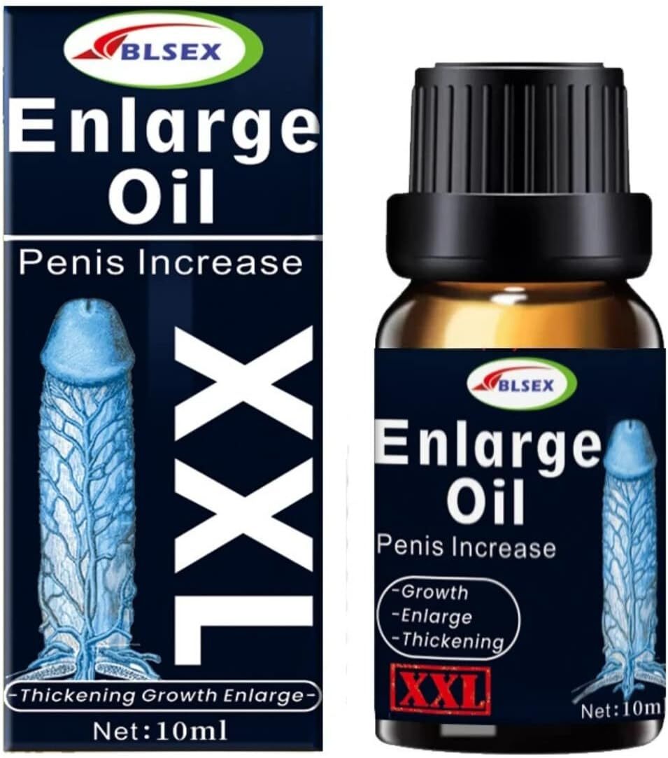 Men's Herbal Massage Oil Natural Formula Male Enlarge Oil Growth Oil Fast Big