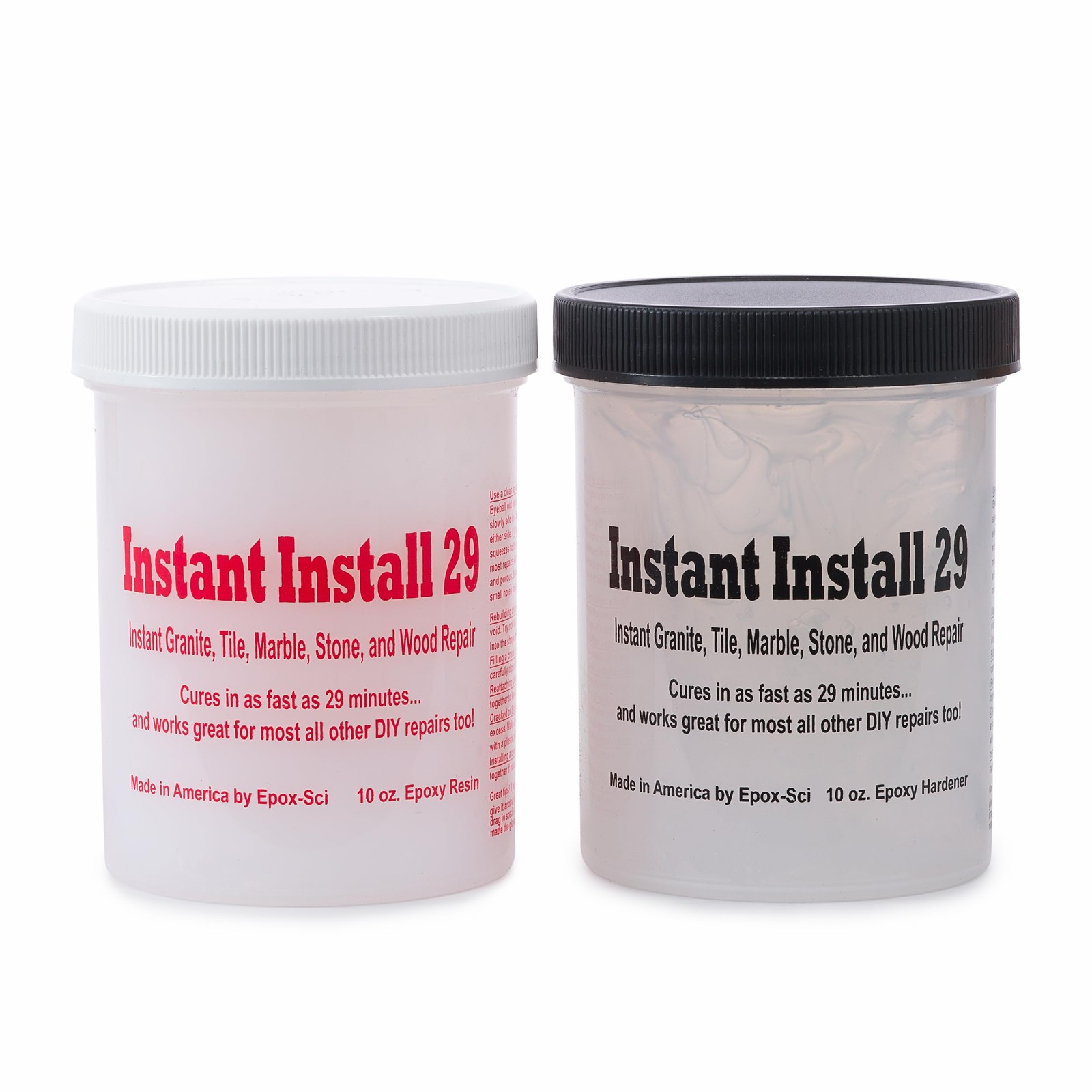Instant Install 29-20 oz Epoxy Permanent Repair Kit - 20 oz, Translucent