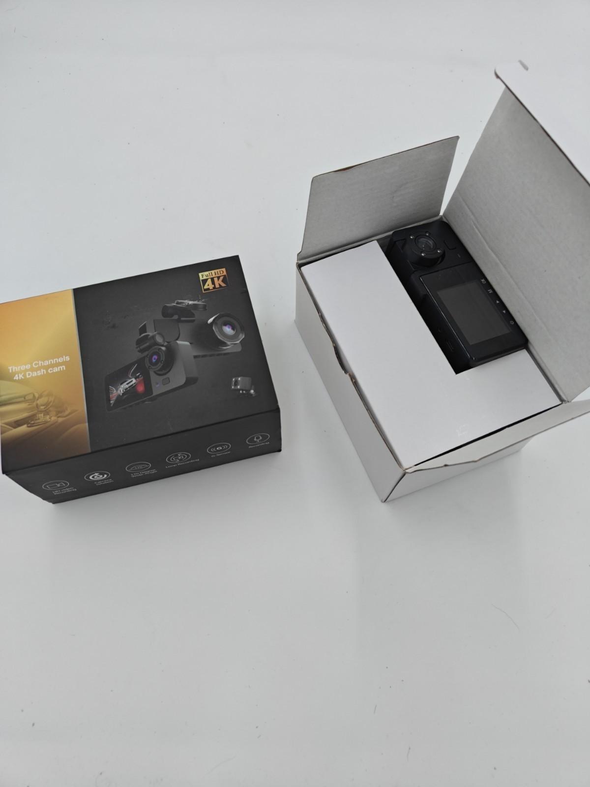 Three Channels 4k Dash Cam - NEW!