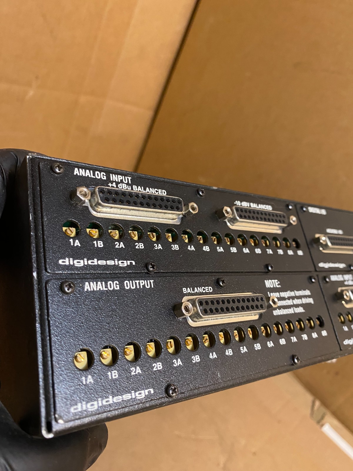 Avid Digidesign 192 I/O ProTools Interface MH192 1x Digital 2x Analog In 1x-Out
