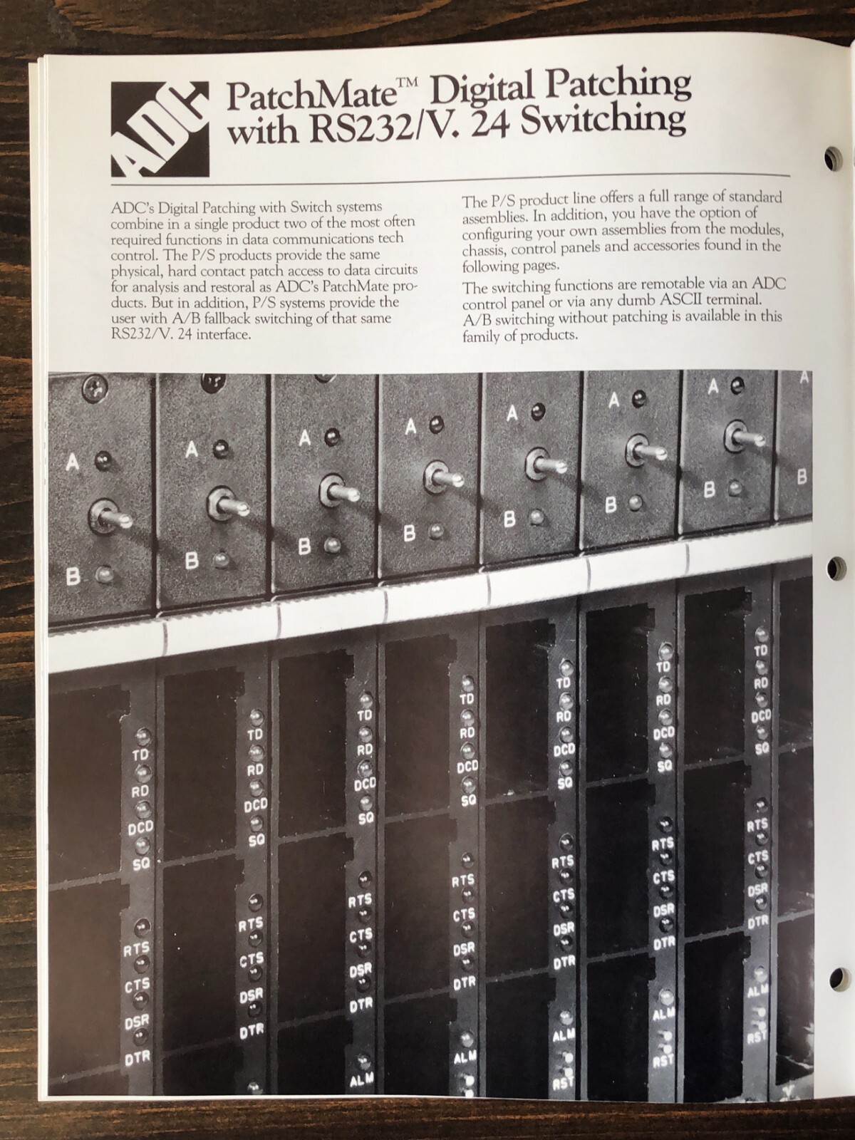 ADC - Network Control Products Catalog (1984)