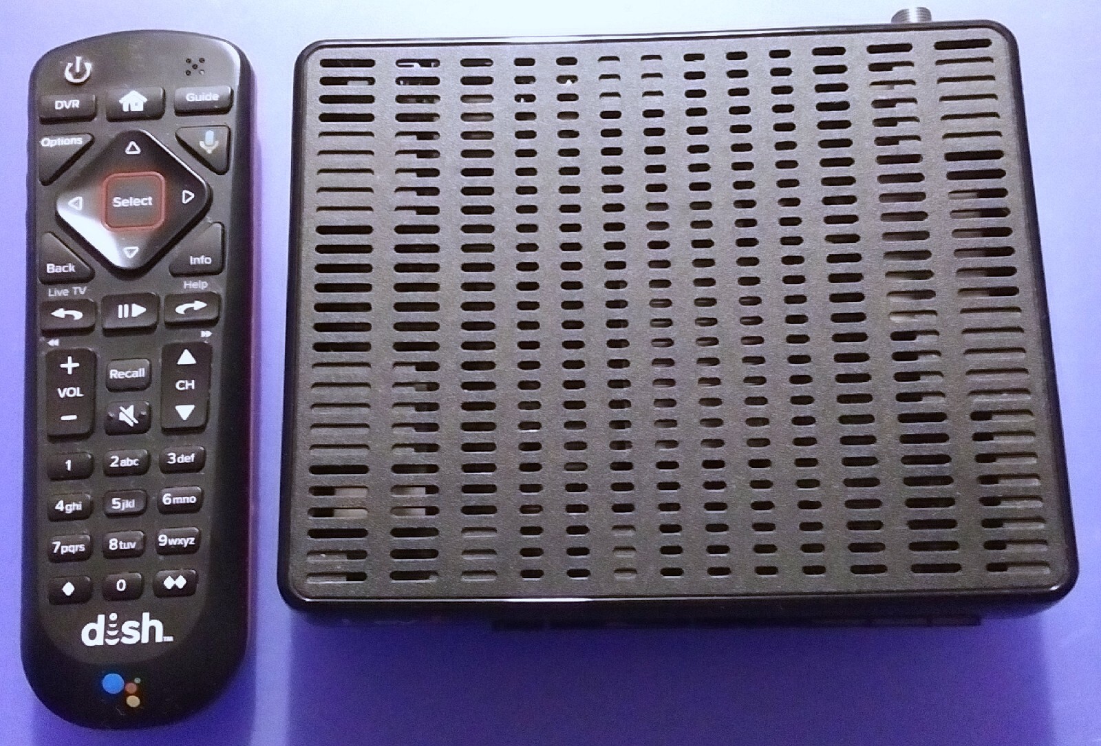 DISH NETWORK JOEY DOLBY DIGITAL HDMI TV BOX FOR HOPPER WITH REMOTE ONLY