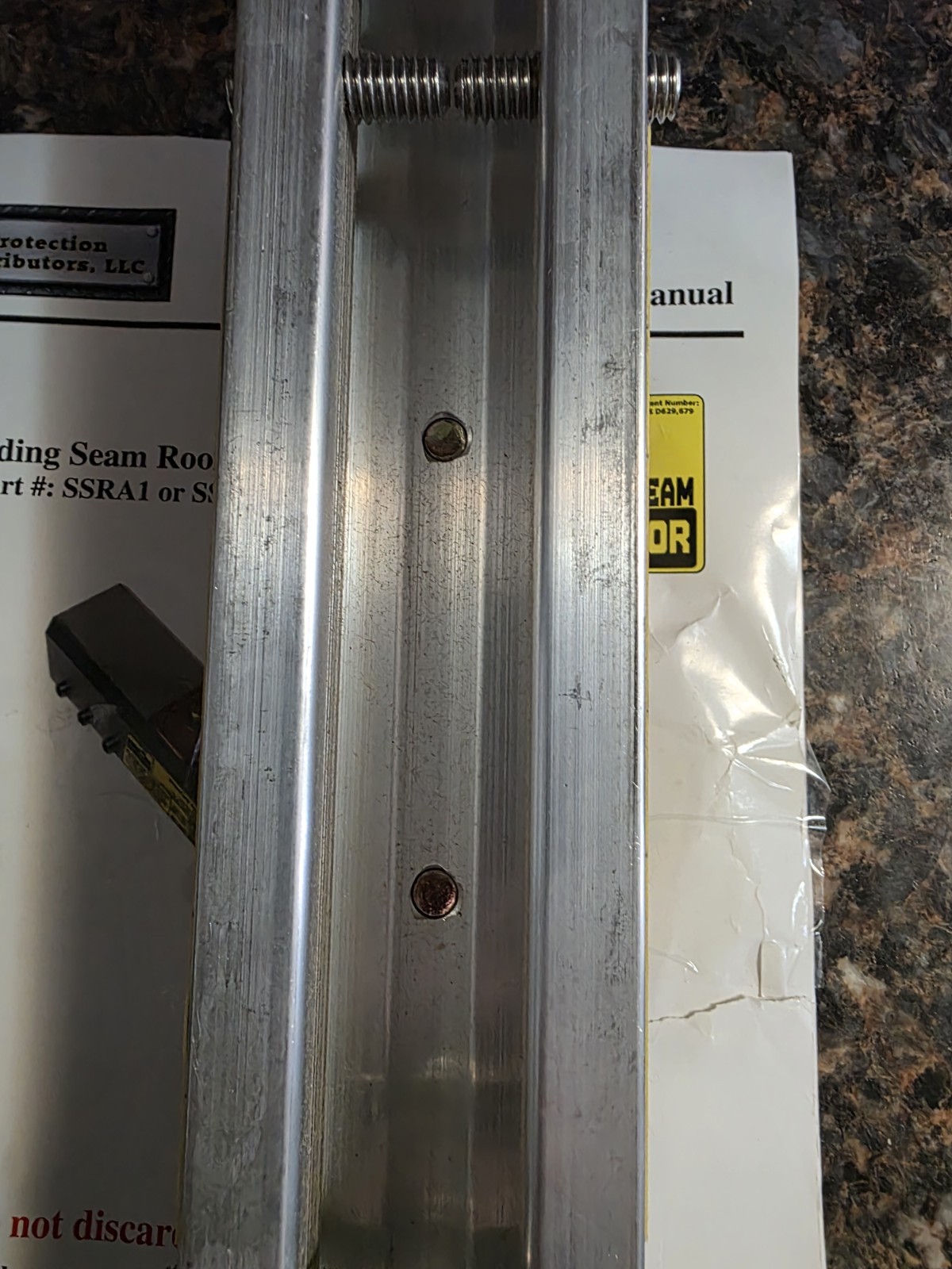 Falltech Bolt/Weld D-Ring Standing Seam Roof Anchor Model # SSRA1