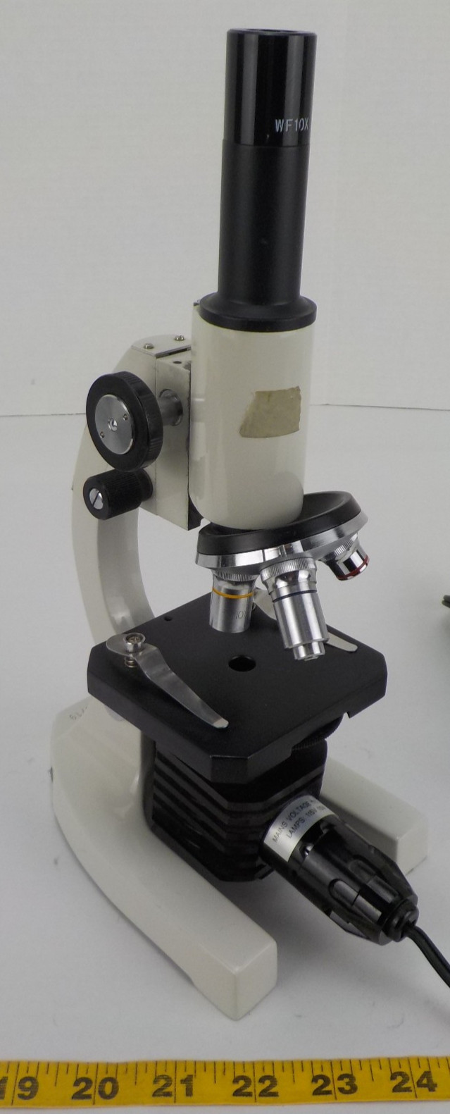 Carolina Microscope 4x 10x & 40x Monocular Light Science Classroom Homeschool H4