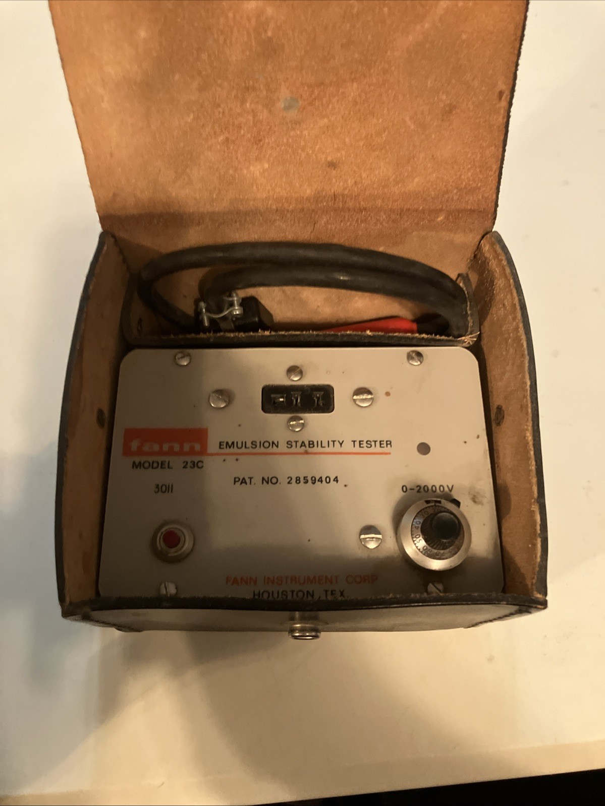 vintage Fann Model 23C emulsion stability tester Untested
