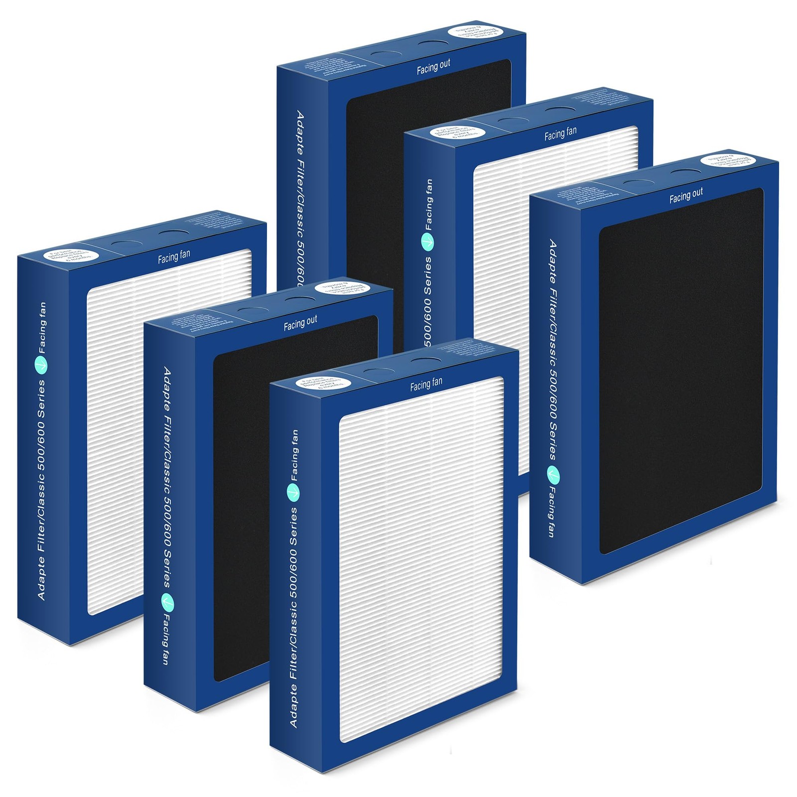 [Upgraded] Uaswpart Classic 500/600 Series Dualprotection 500/600-6 Packs