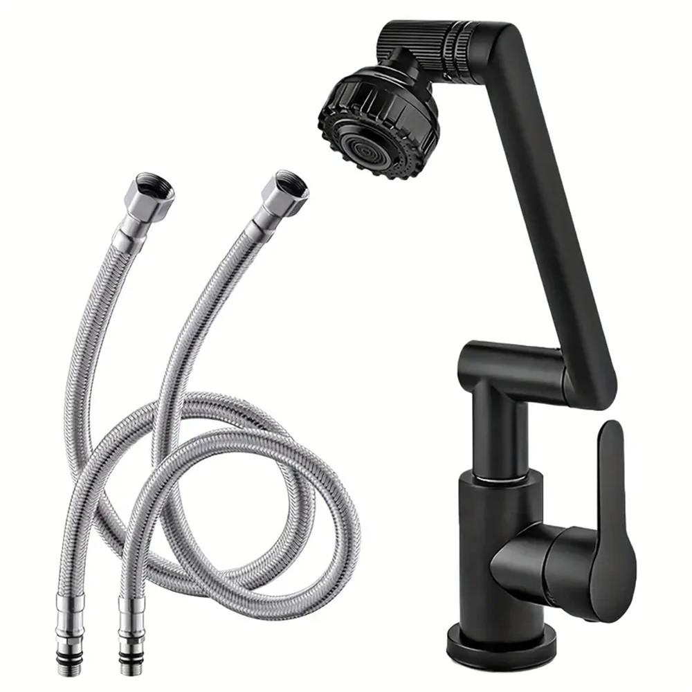 1080° Swivel Faucet Robotic Arm Faucet 360 Degree Rotation Mechanical Arm Kitche