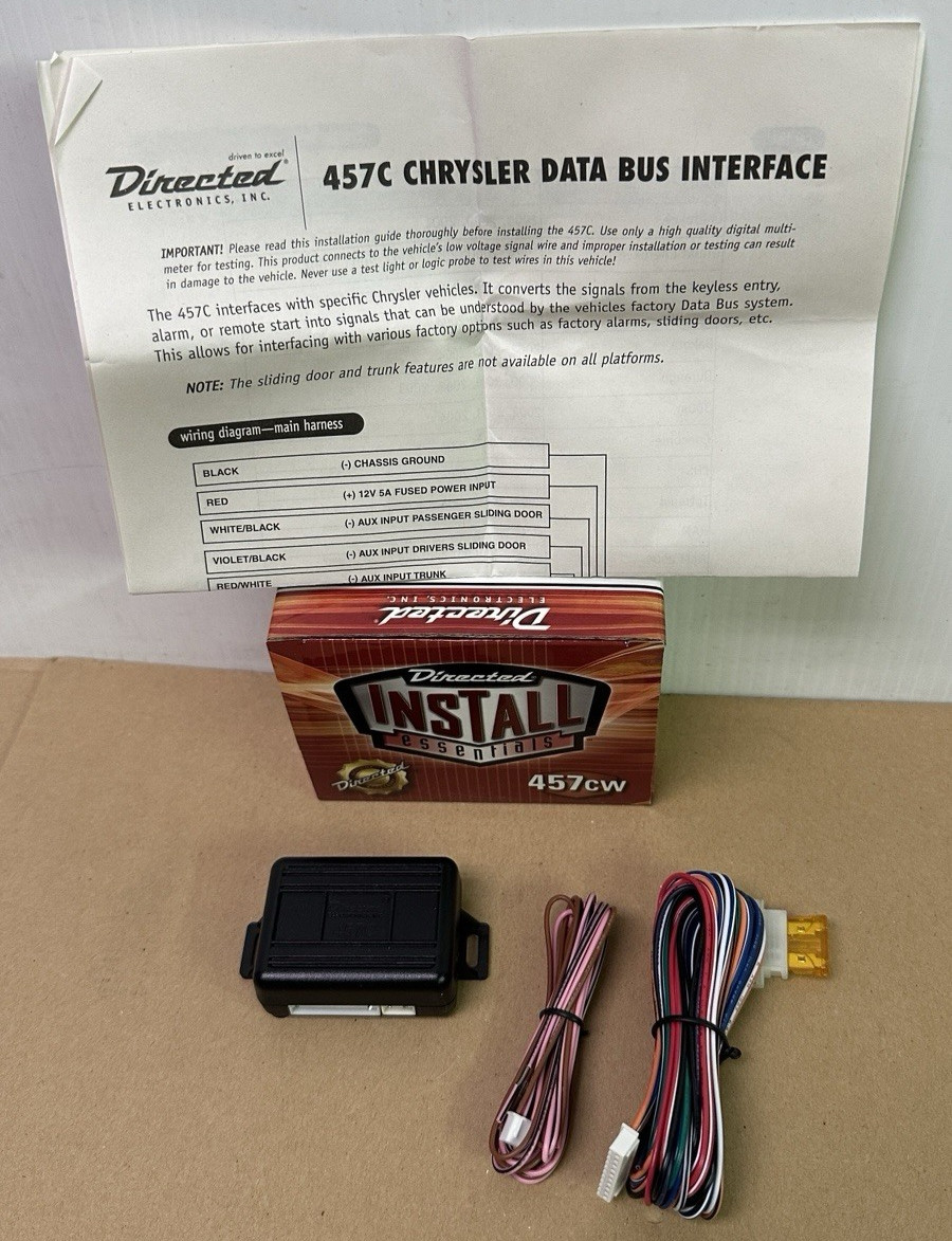 DEI 457CW Chrysler/Jeep Door Lock Interface Module Databus Interface Directed