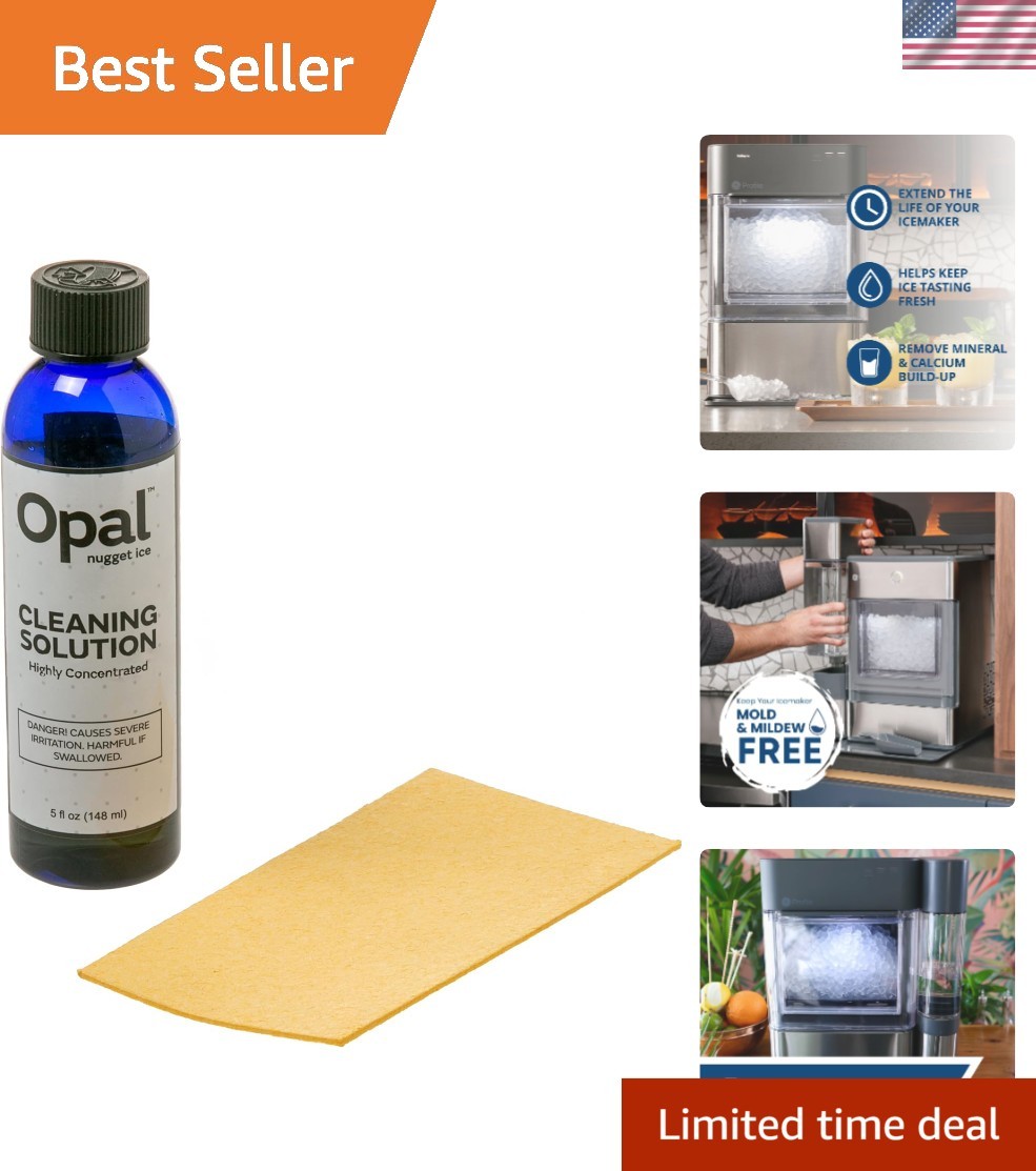 Cleaning Supplies Kit for Opal Nugget Ice Maker | Ice Machine Cleaner Kit Inc...