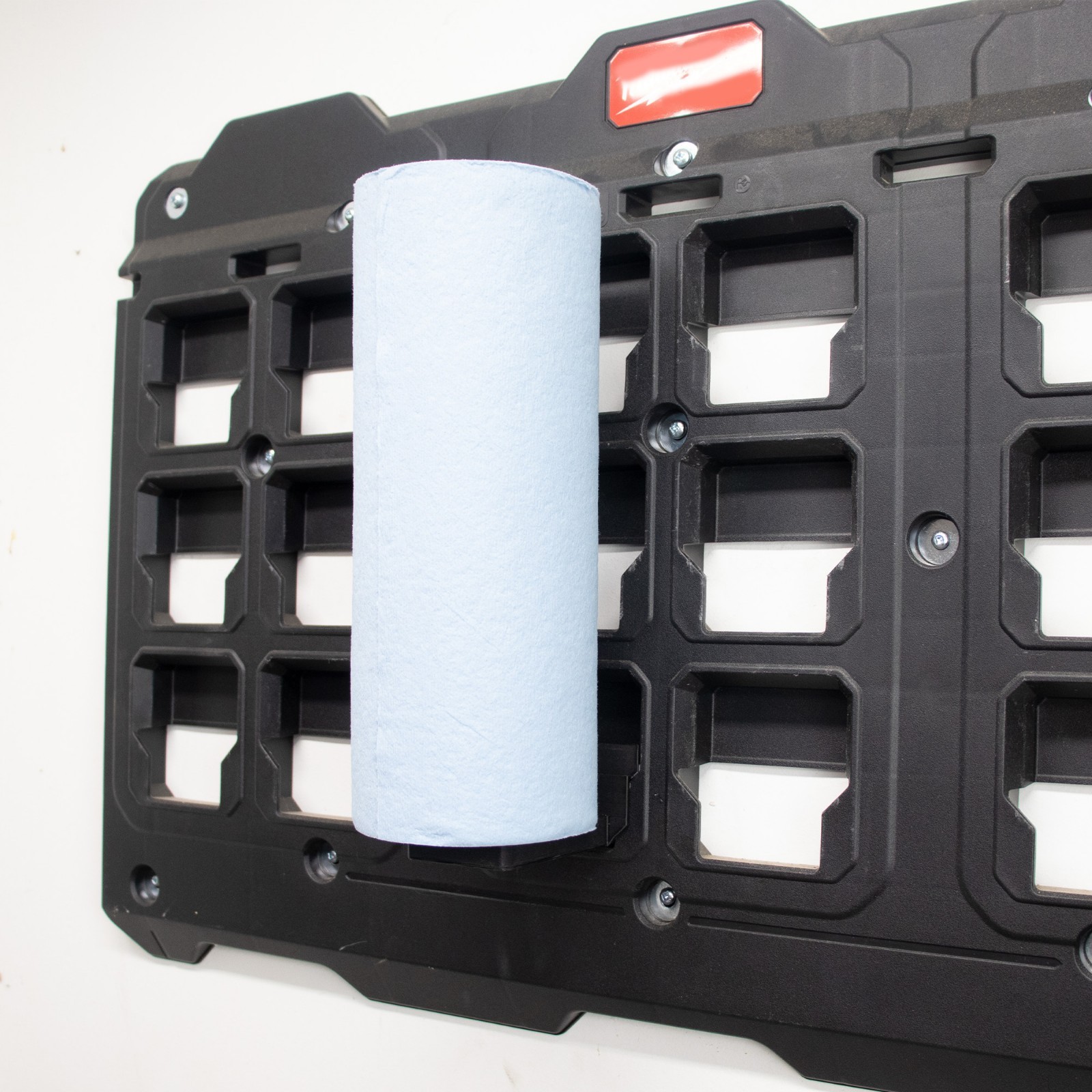 Paper Towel Holder Mount Fits Milwaukee PACKOUT Wall Plate Garage Shop Organizer