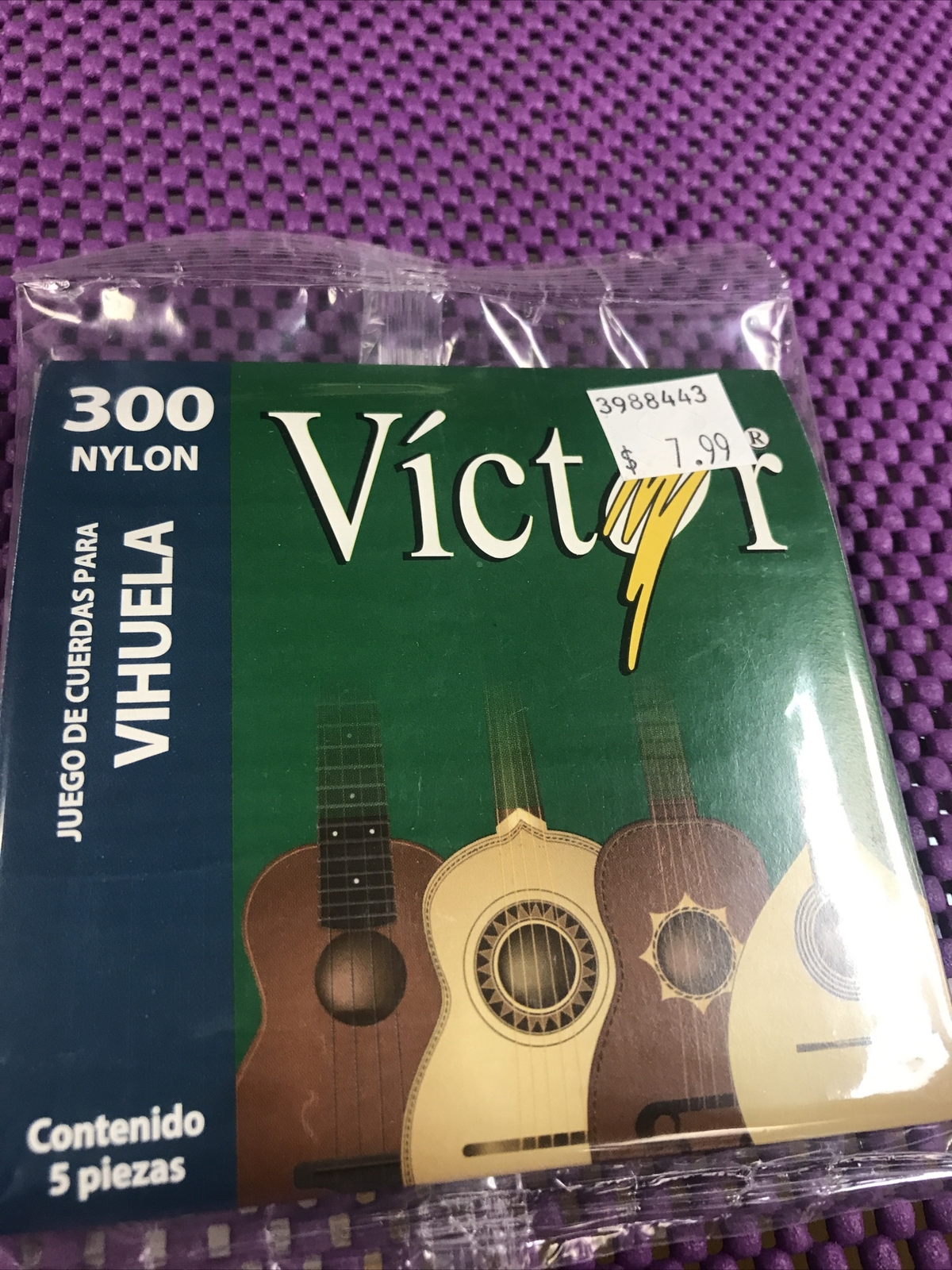 Victor Vihuela Strings (Cuerdas). 300 Nylon