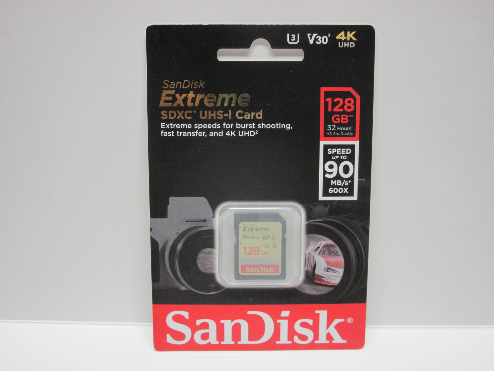 Sandisk 128GB FS extreme V30 4K HD video SD card fo Canon XC15 XC10 G40 G30 G20