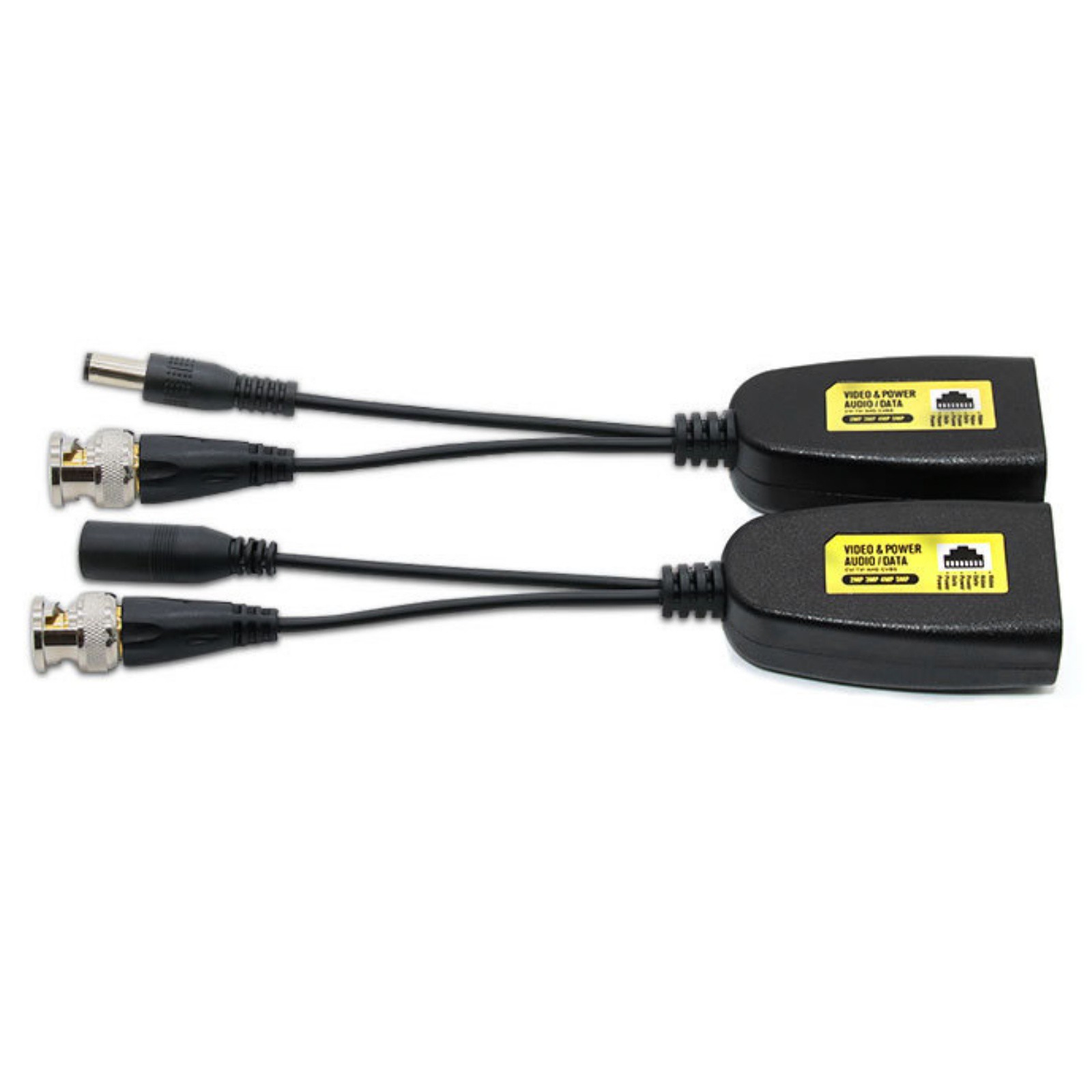 Thunder-Proof Level 3 BNC To POE Adapter Balun Connector For Surveillance