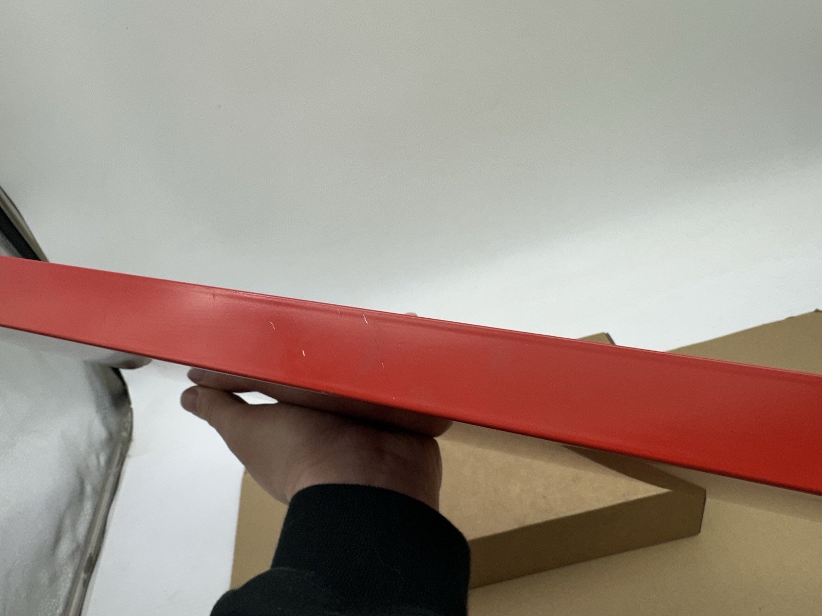 Snap-on KRA380 Roll Cab Sliding Parts Tray 21.5'' Wide x 6'' Deep x 1'' High Red