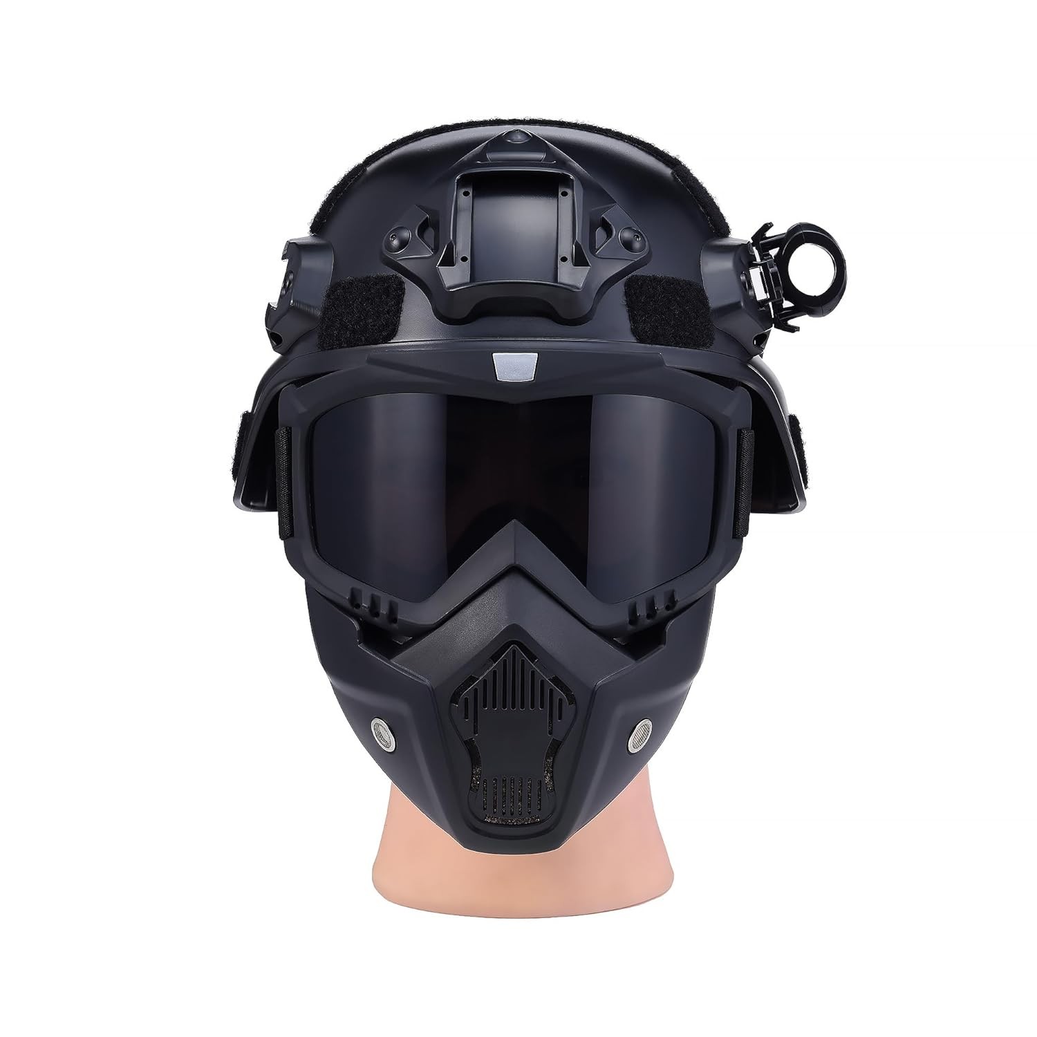 Airsoft Tactical Helmet Full Face Mask Paintball NVG Mount Men Protective Gear