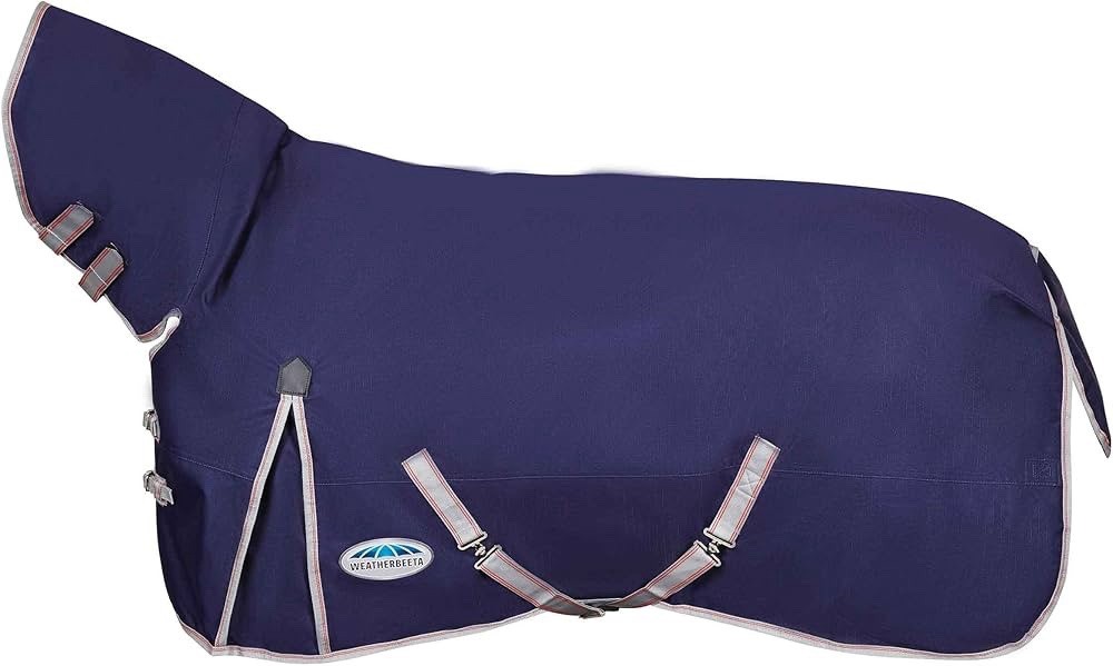 WeatherBeeta ComFiTec Essential Combo Neck Heavy (360g) Turnout Blanket, 81”