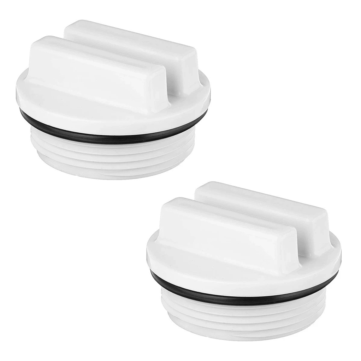 1.5" Threaded Pool Return Winter Plugs with O-Ring Replaces SP1022C Set Of 2