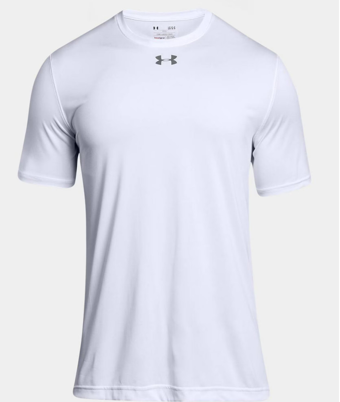 Under Armour Men's Locker Tee 2.0 1305775 Short Sleeve T-Shirt White NEW w Tags
