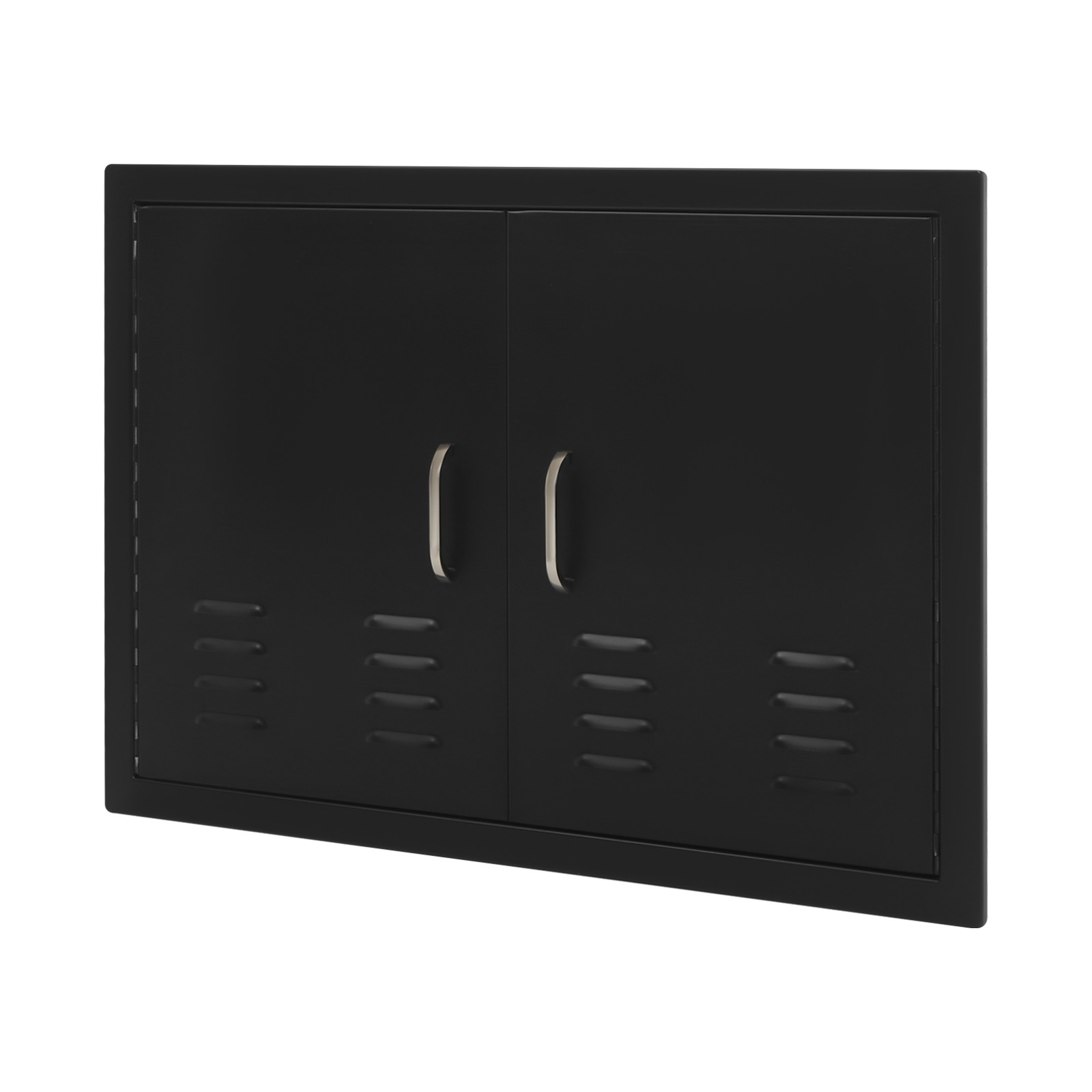 Double Door for Kitchen Pantry Storage Cabinet Cupboard Door Steel 76*53cm