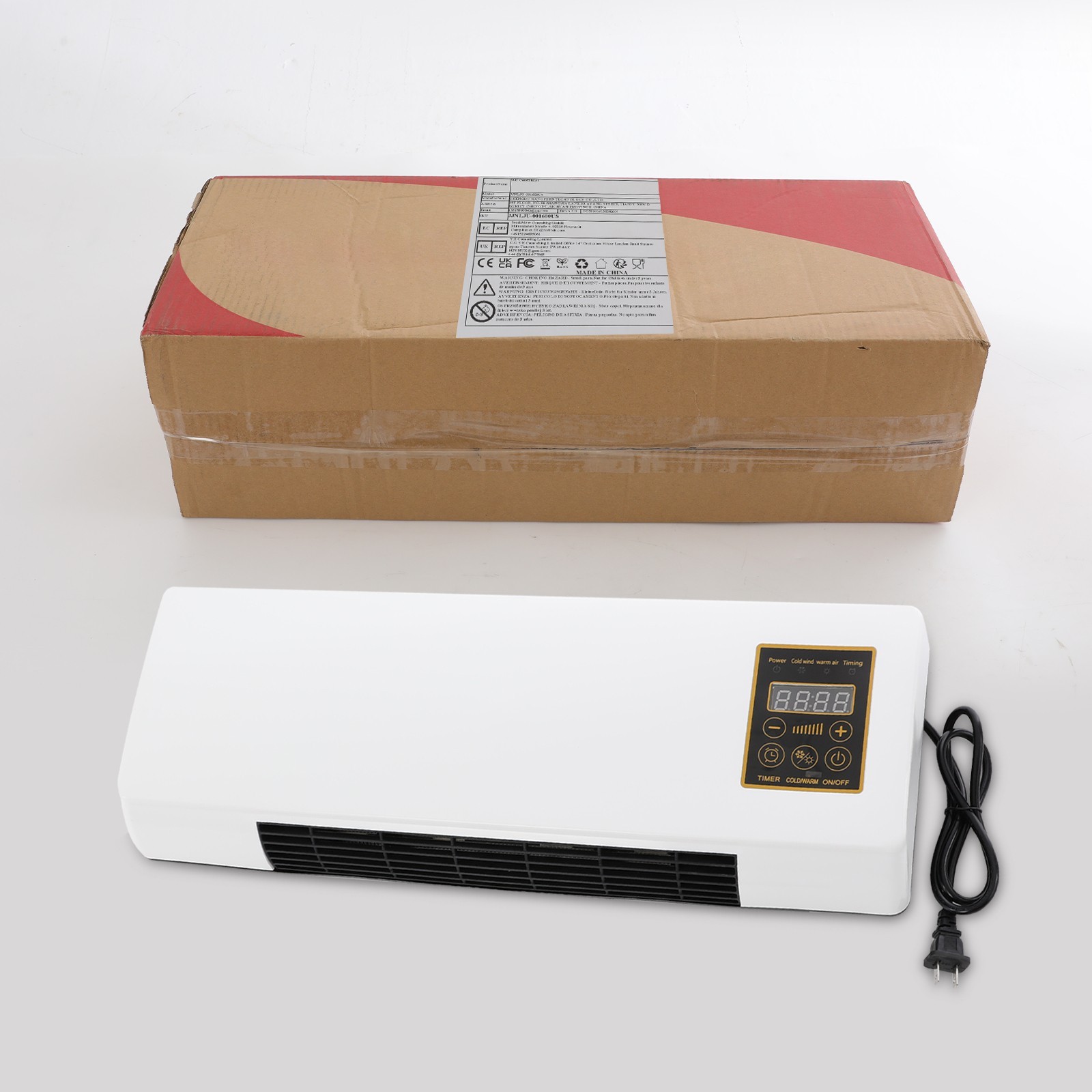 Wall-mounted Heating Machine Electric Heater With Remote Control For Indoor Room