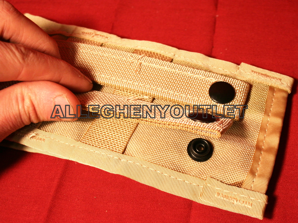 QTY (1) NEW Double Mag Pouch Desert Camo DCU Molle 2 Magazine Pouch US Military