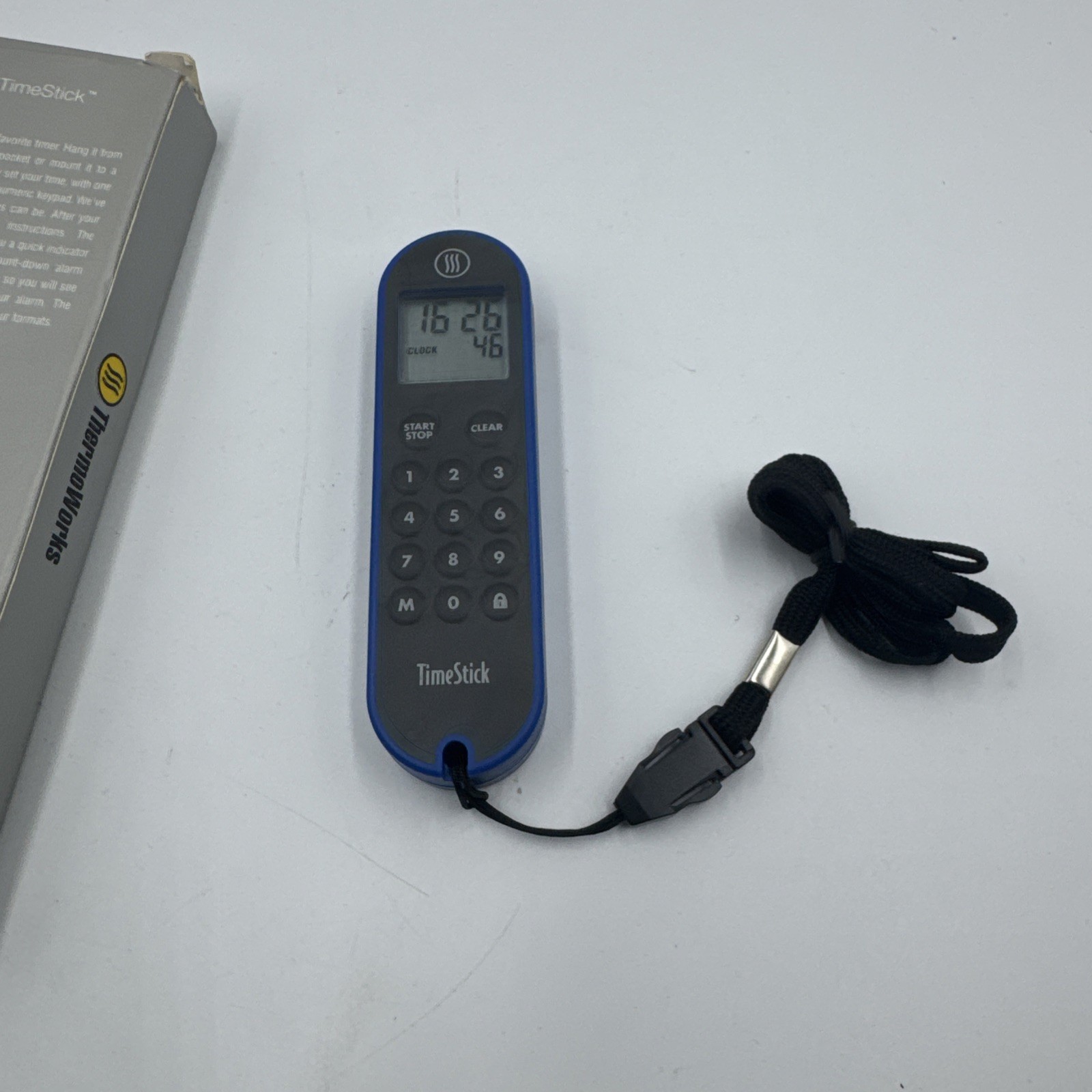 Thermoworks TimeStick Timer - Blue Will Need To Replace Battery