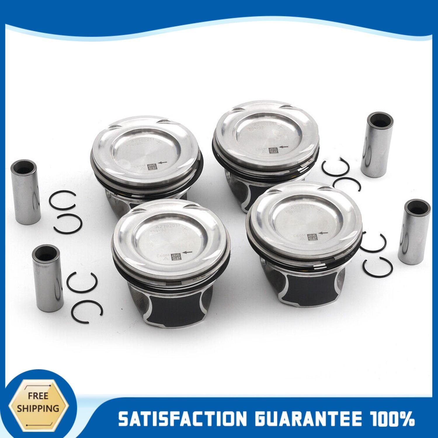 4pcs Pistons Rings Set For Mercedes-Benz W176 A250 CLA250 GLA250 2.0T M270.920
