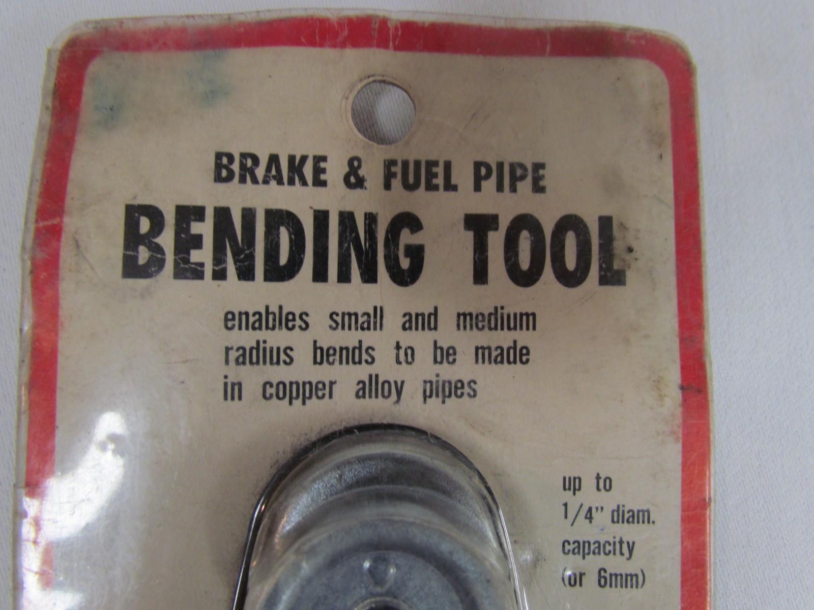 Brake & Fuel Pipe Line Bending Tool 1/4" 3/8" Small and Medium Radius Bends