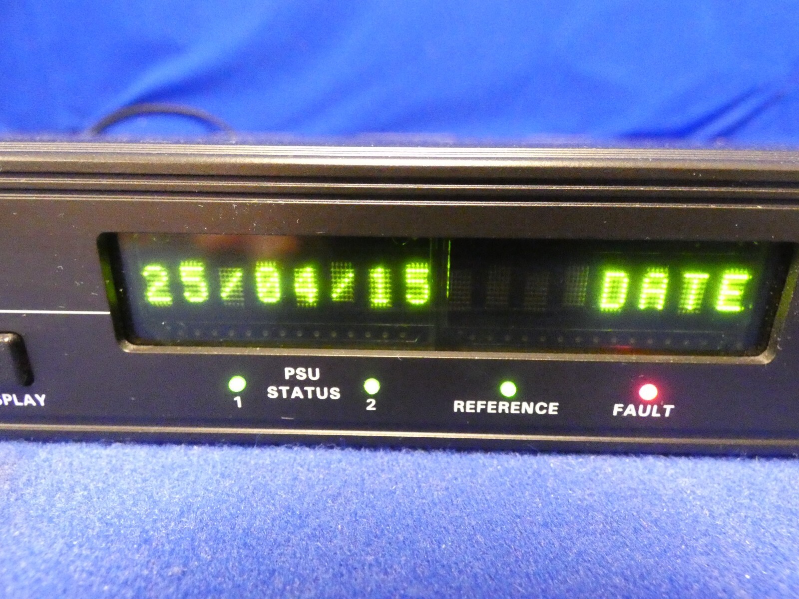 Evertz 5600MSC Master Clock/SPG w/ 2PS STGM, HTG T (tested-working fans ok)
