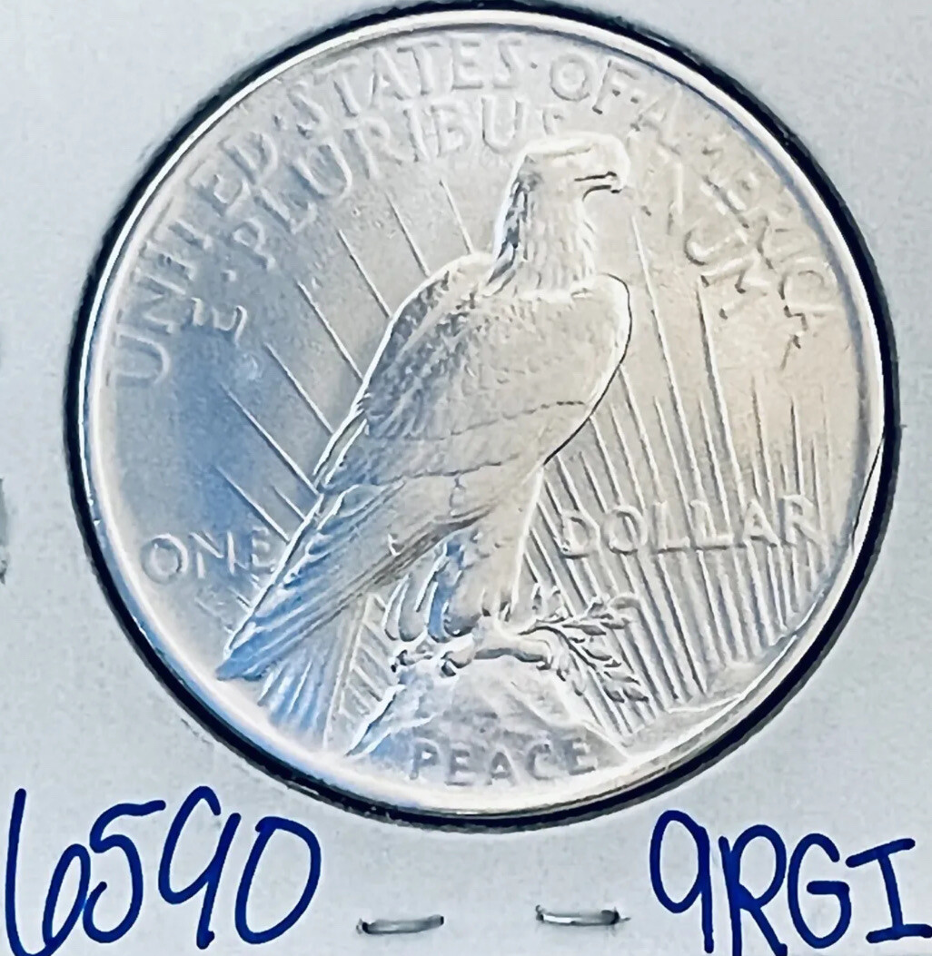 ⭐️1924 GEMBU⭐️SILVER PEACE DOLLAR COIN⭐️UNCIRC MS+++⭐️