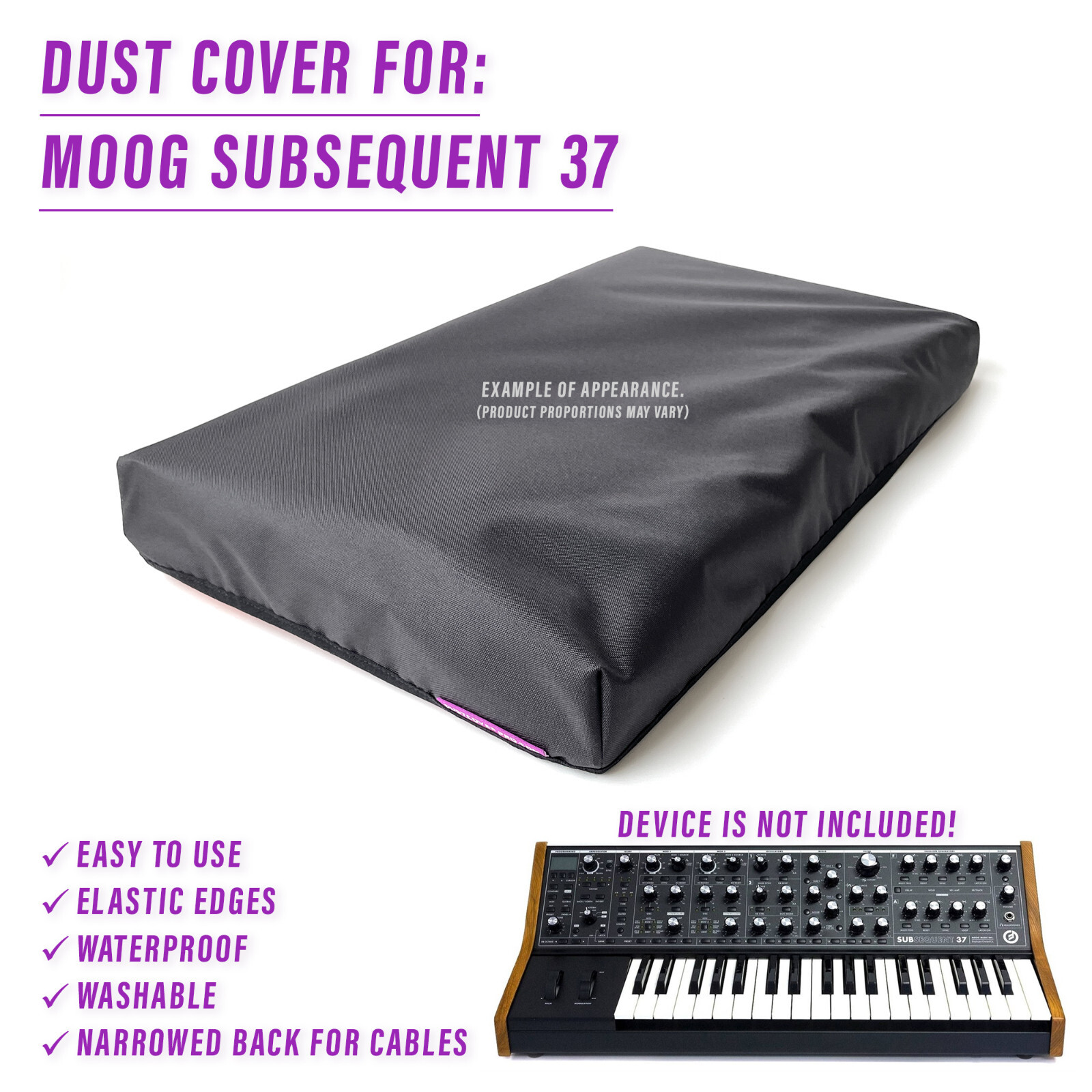 DUST COVER for MOOG SUBSEQUENT 37