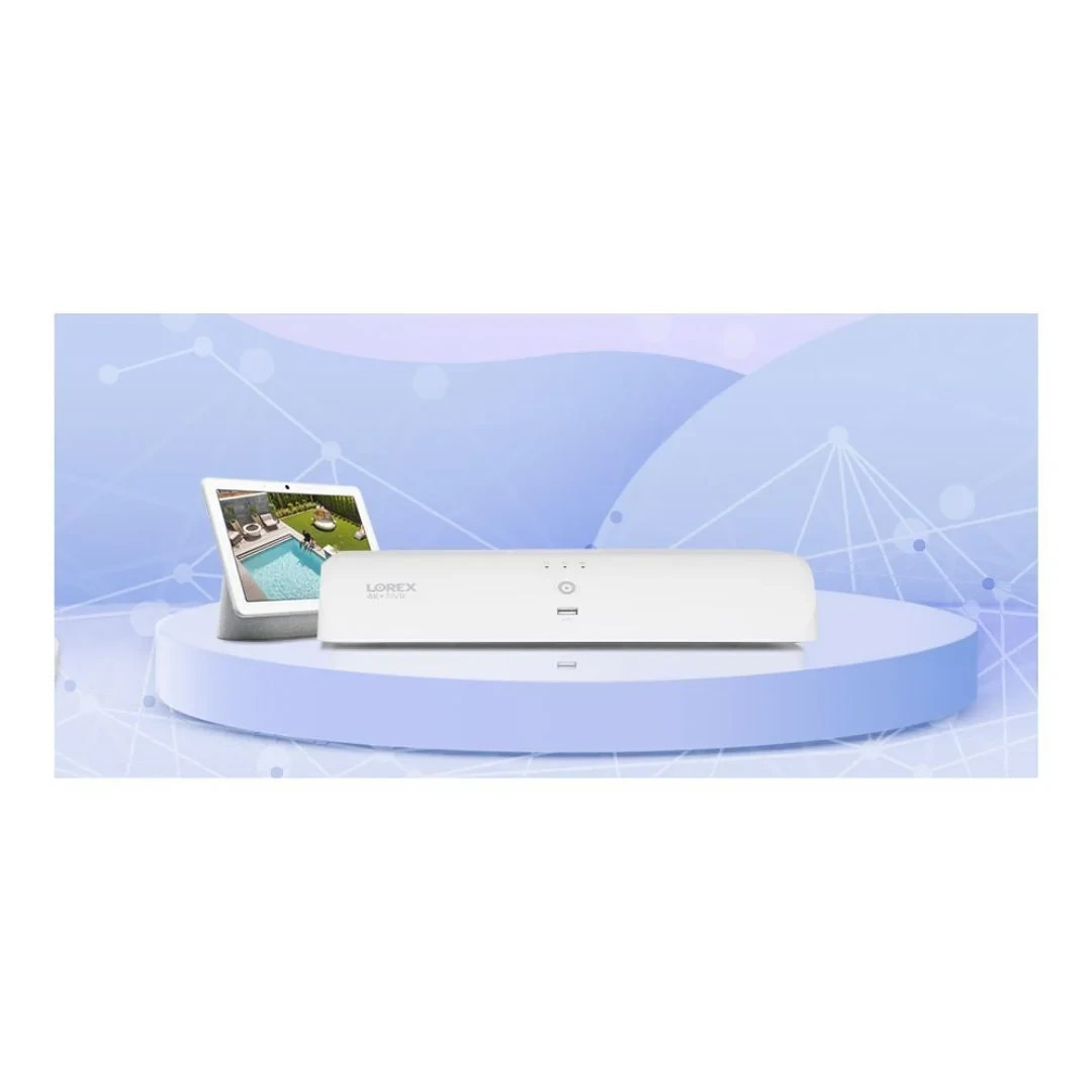 Lorex Fusion 4K 16 Camera Capable (8 Wired and 8 Wi-Fi ) Network Video Recorder