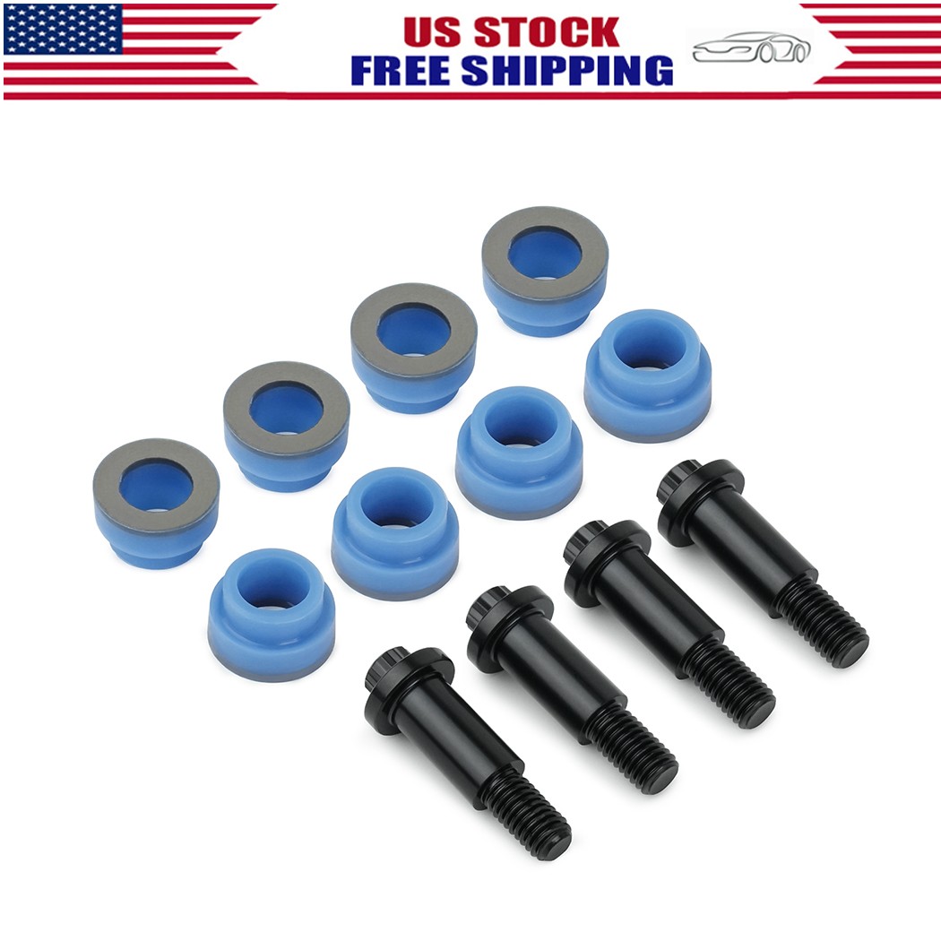ECM Bracket Mounting Kit Fits Detroit Diesel S60 –Includes 8 Isolators & 4 Bolts