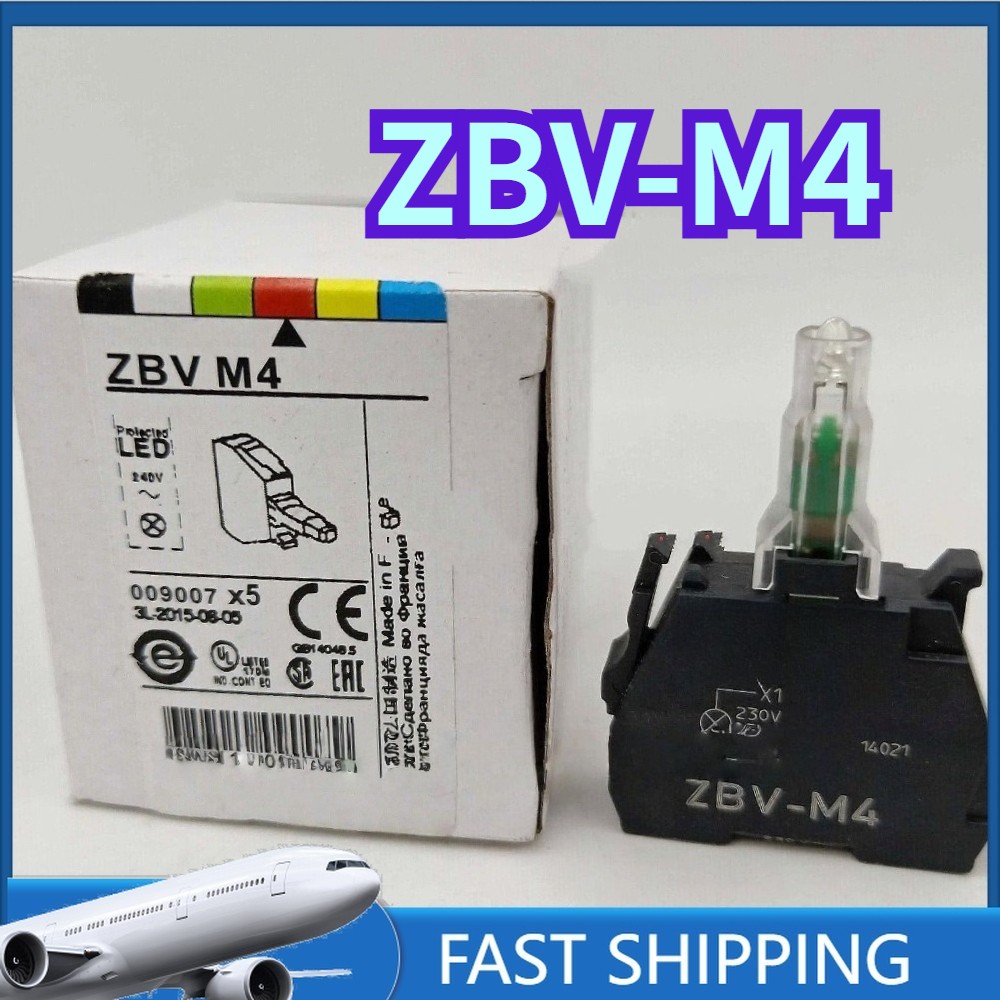 Hot Sale 1PC NEW Schneider ZBV-M4 ZBVM4 Red AC230V Indicator Module - FSP-851